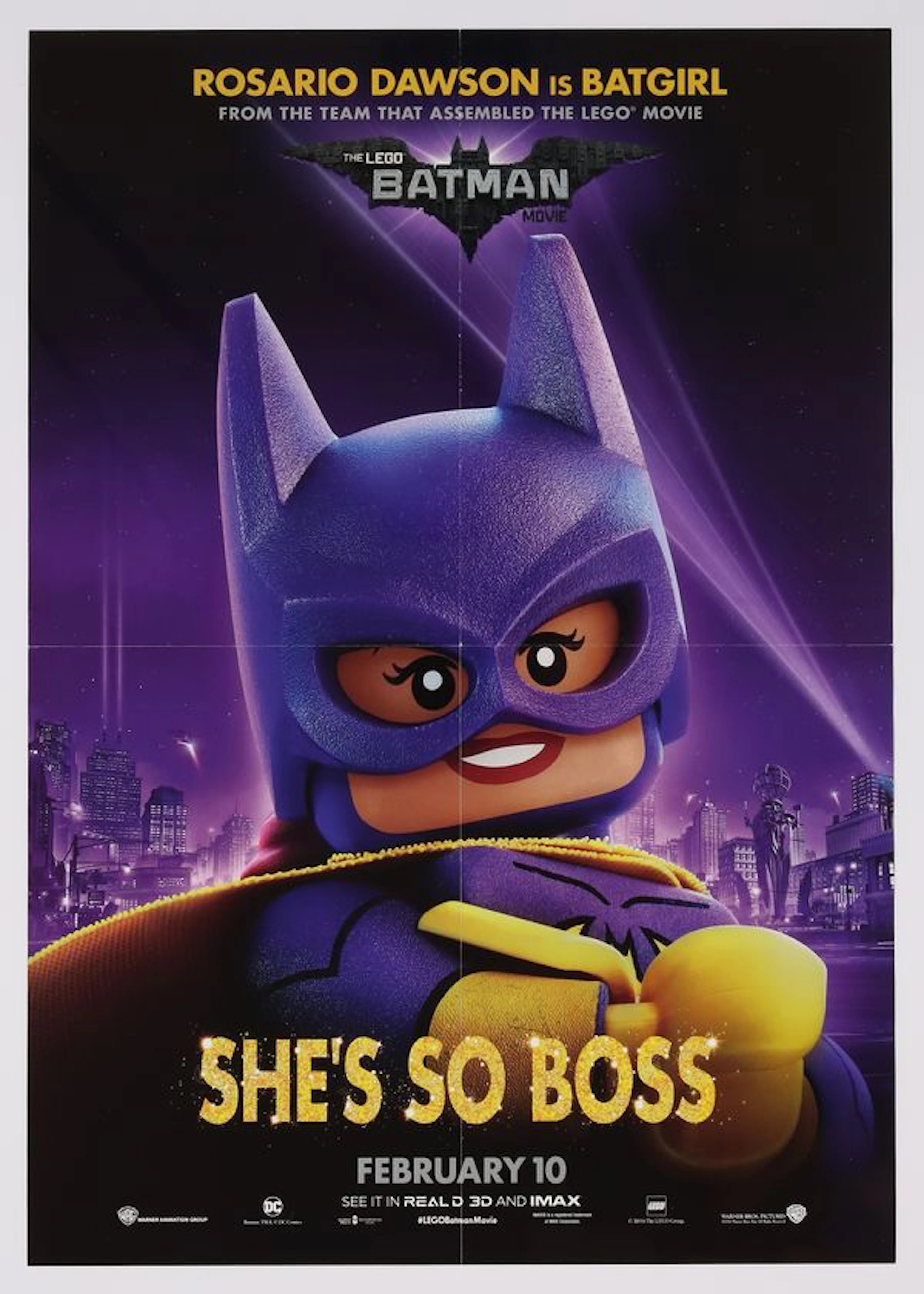 Lego Batman Promotional Movie Poster