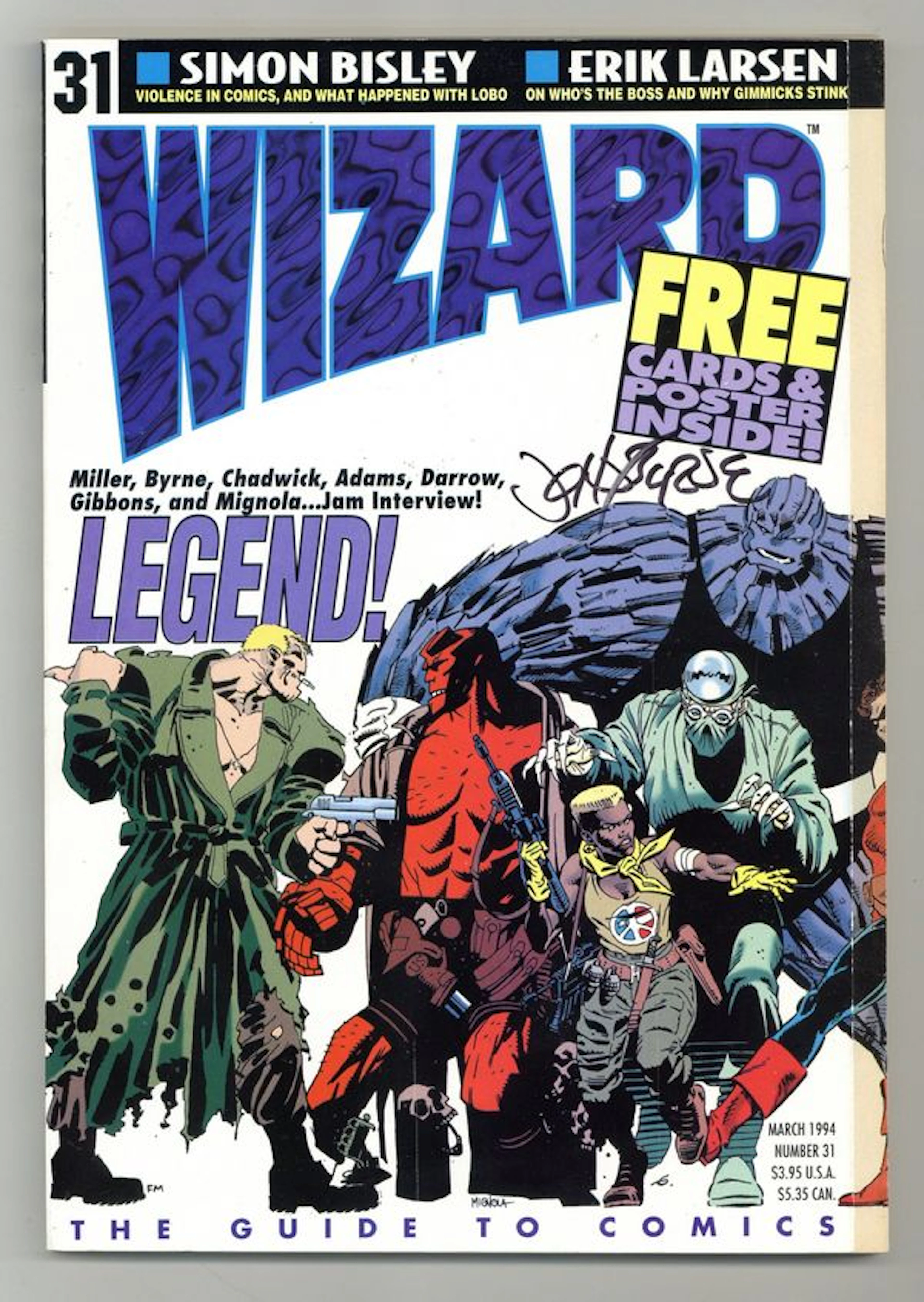 Wizard the Comics Magazine (1991) 31AU FN- 5.5