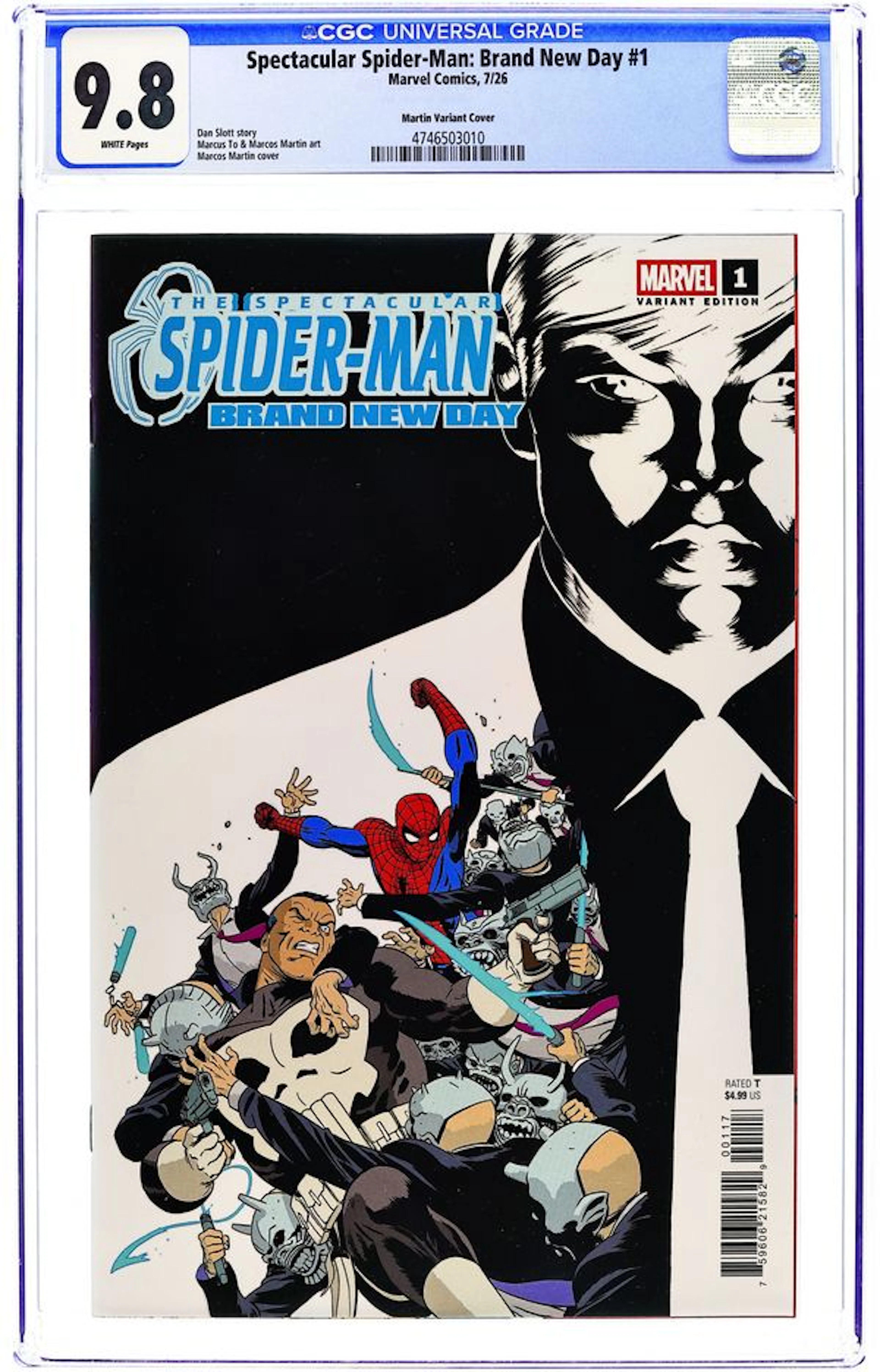 Spectacular Spider-Man Brand New Day (2026 Marvel) 1H CGC 9.8