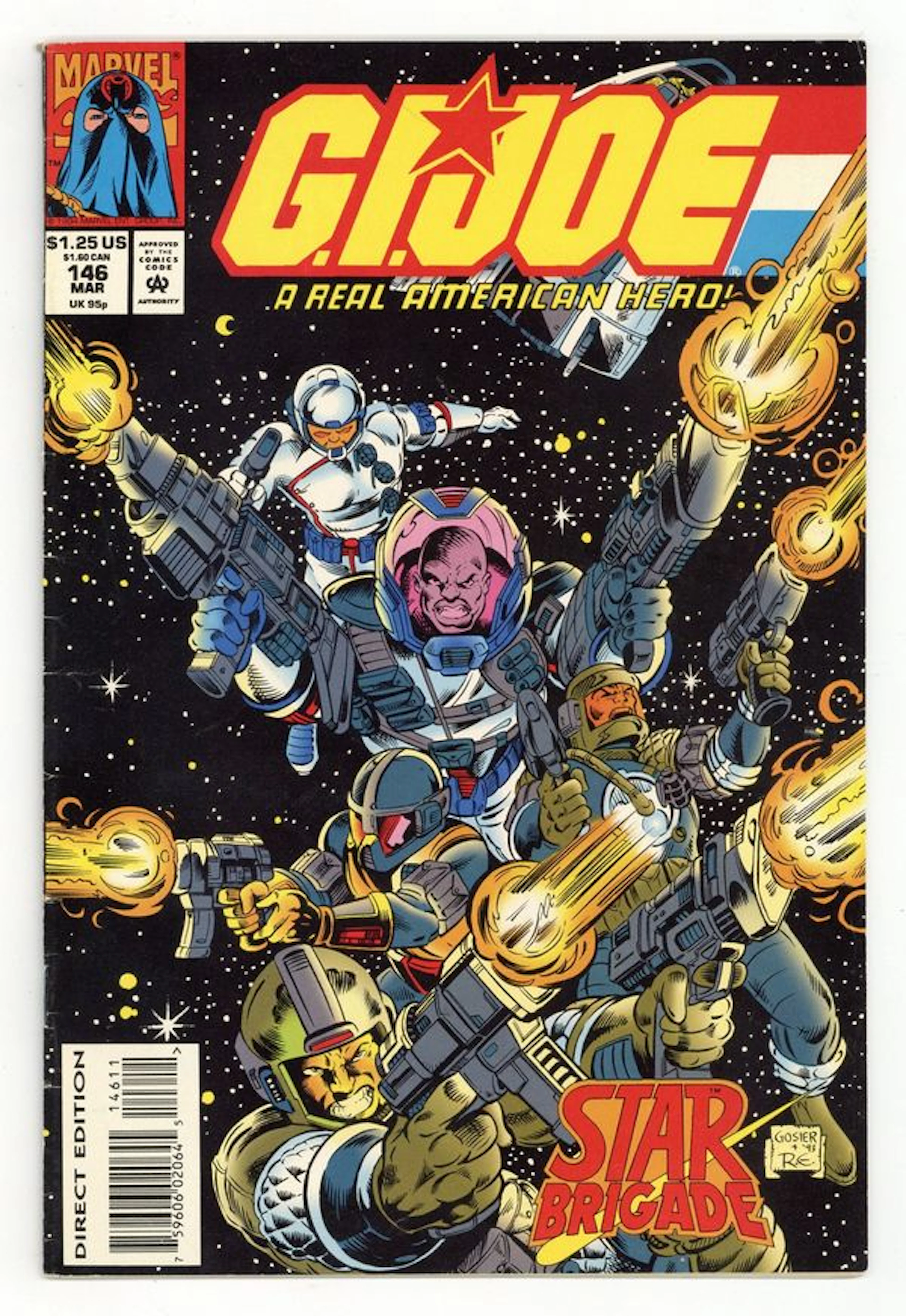GI Joe A Real American Hero (1982 Marvel) 146 VG+ 4.5