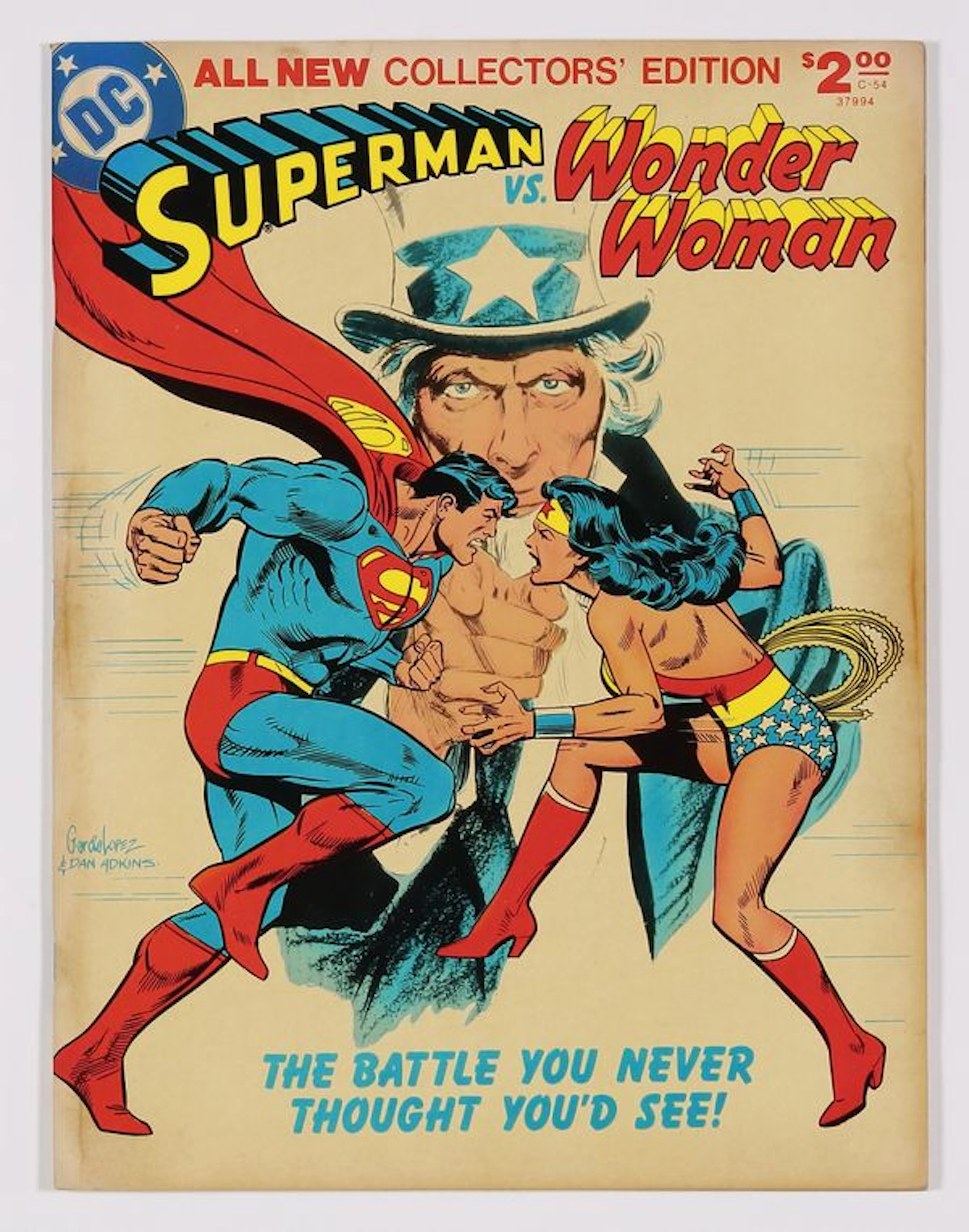 Superman vs. Wonder Woman (1977) DC Treasury Edition C-54 VG 4.0
