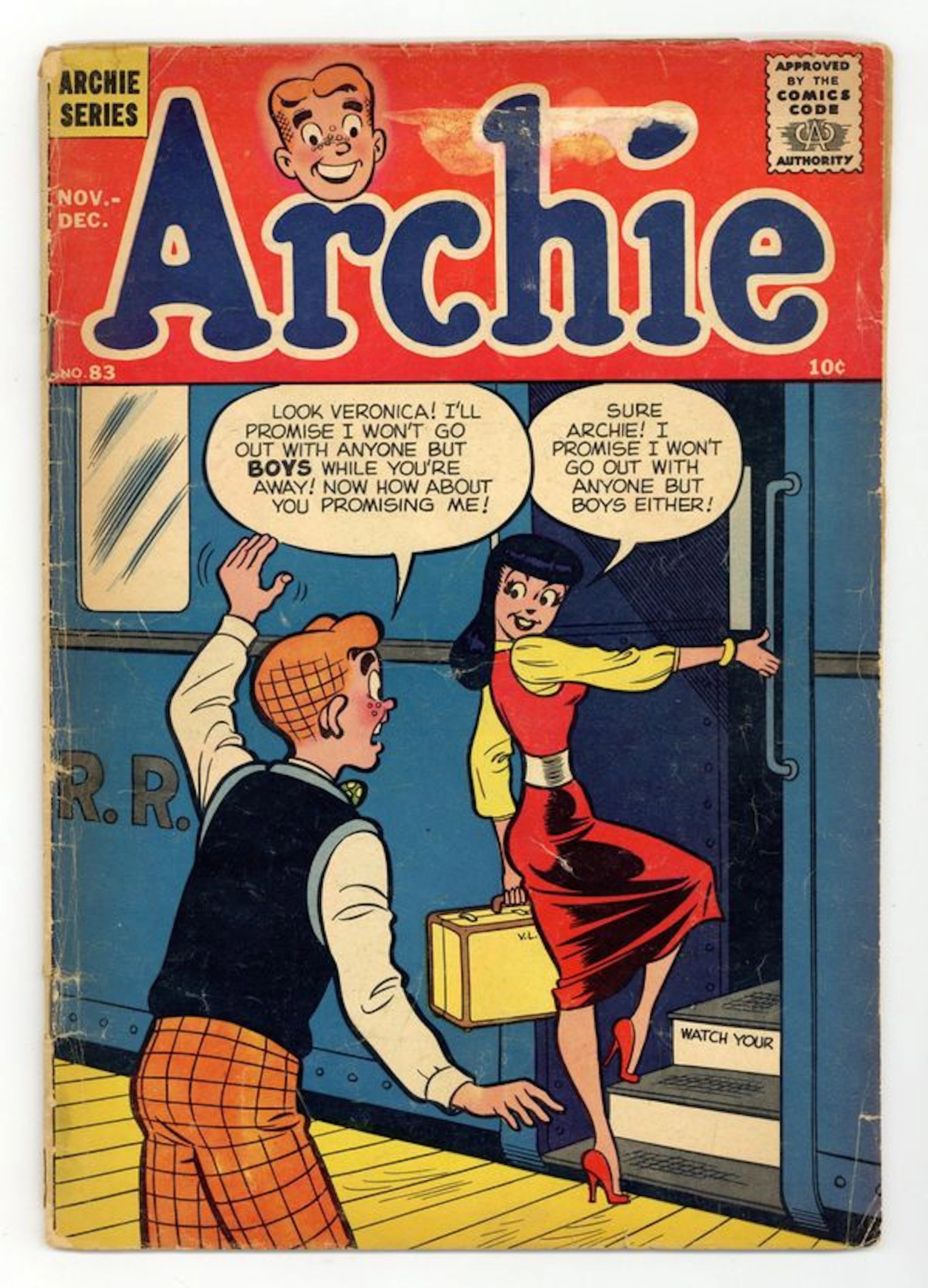 Archie (1943 Archie Comics) 83 GD- 1.8