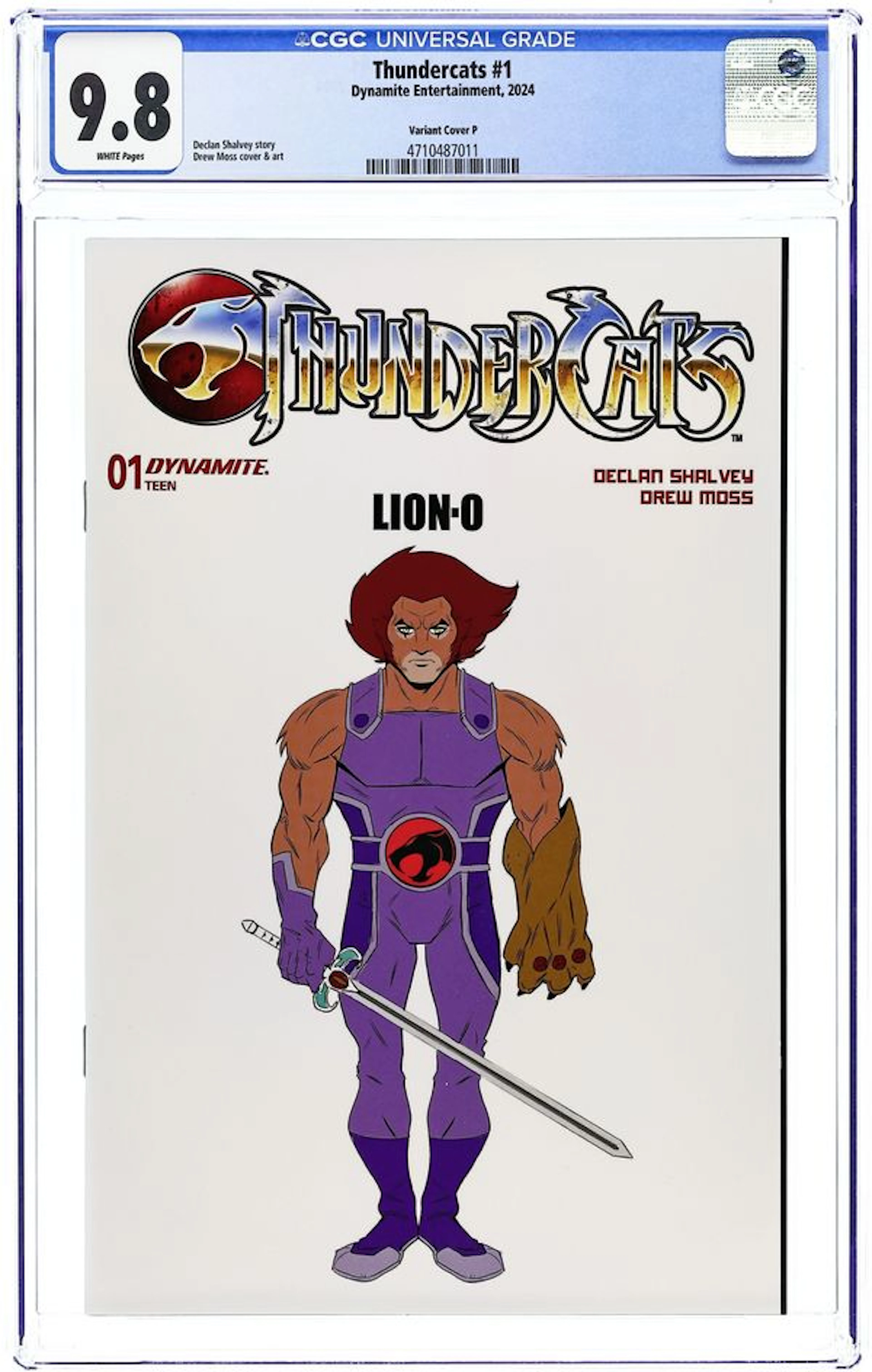 Thundercats (2024 Dynamite) 1P CGC 9.8