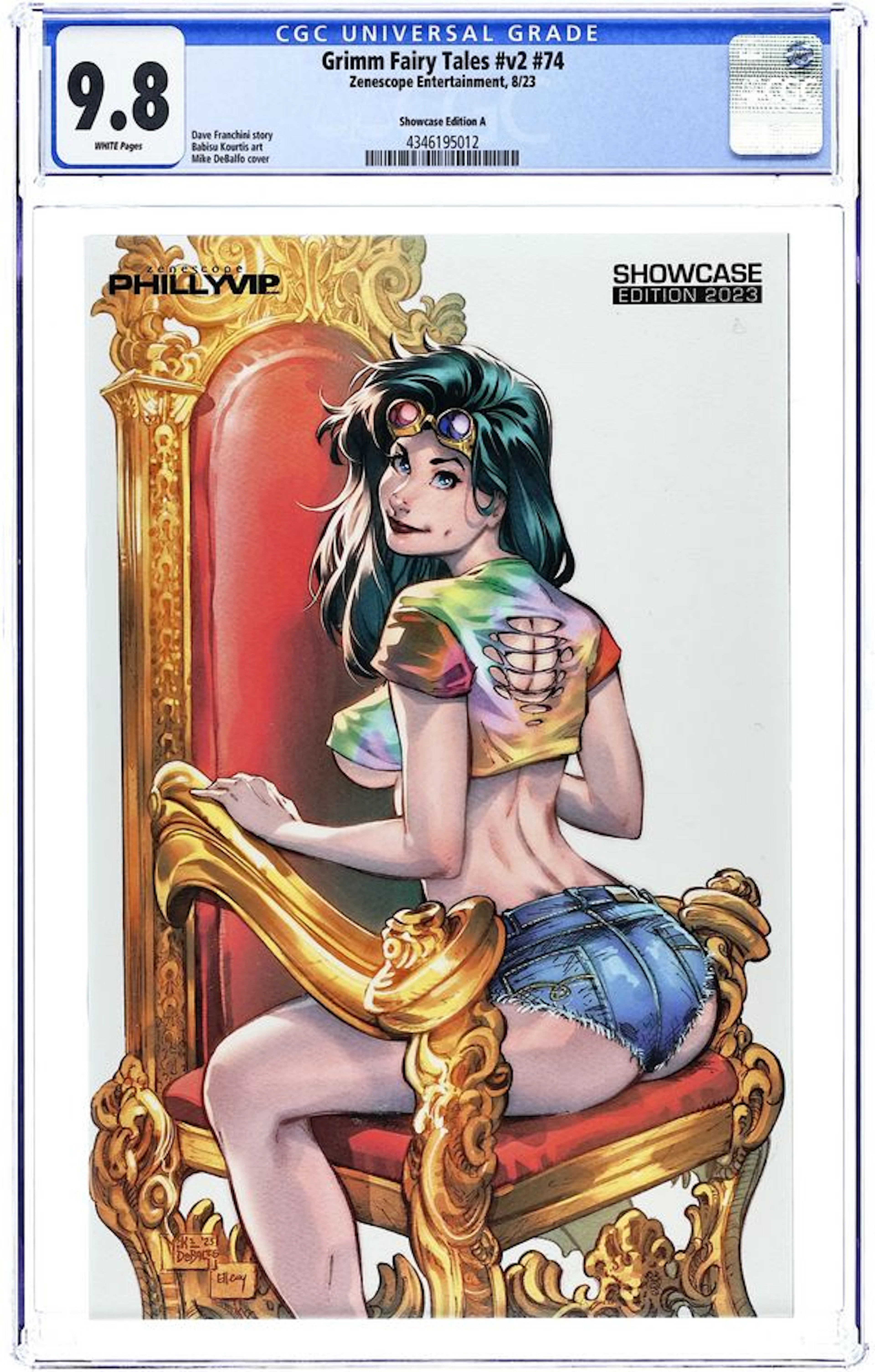 Grimm Fairy Tales (2016 2nd Series) 74SHOWCASE.DEBALFO.A CGC 9.8