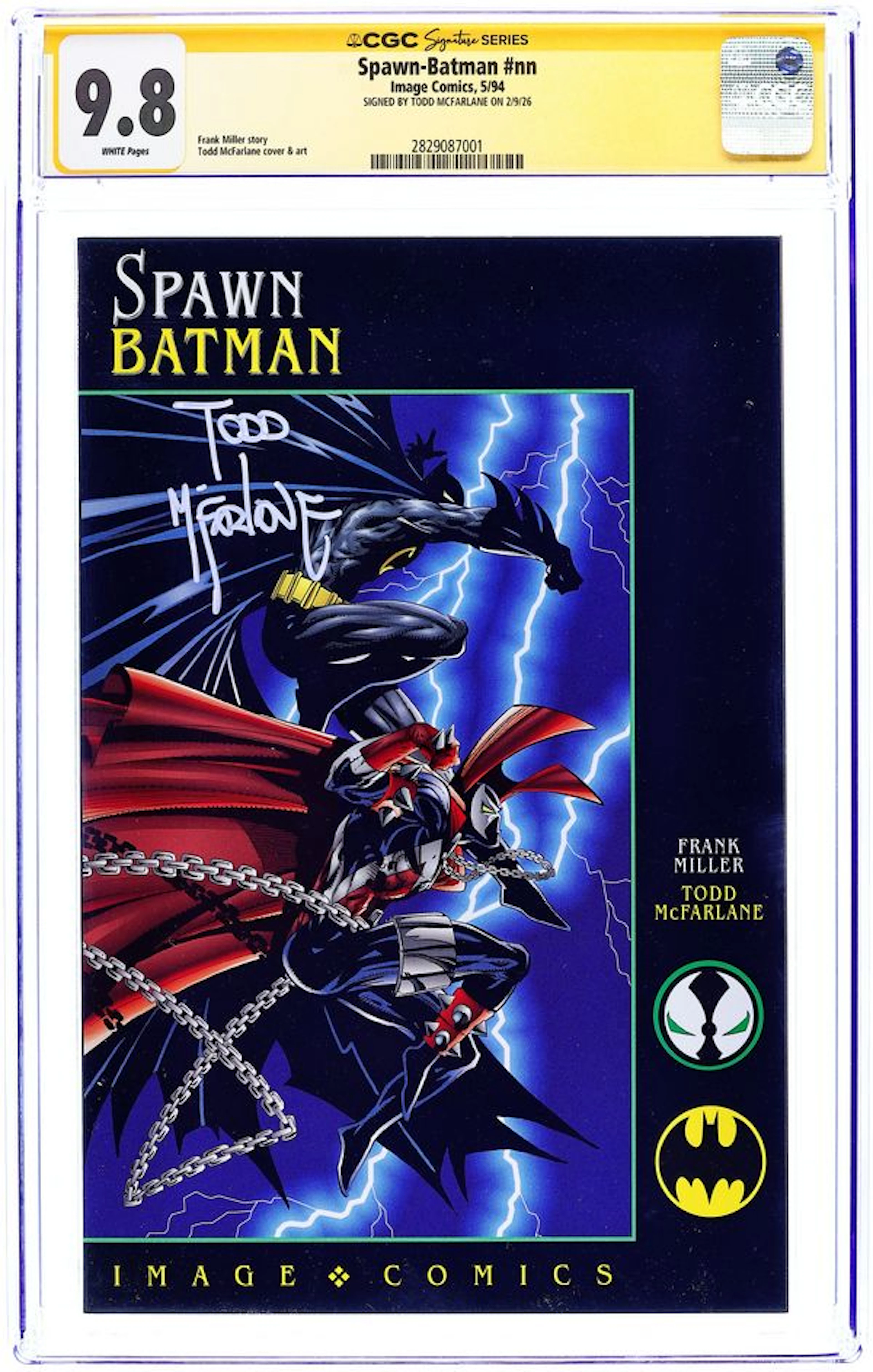 Spawn Batman (1994) 1D CGC 9.8 SS McFarlane