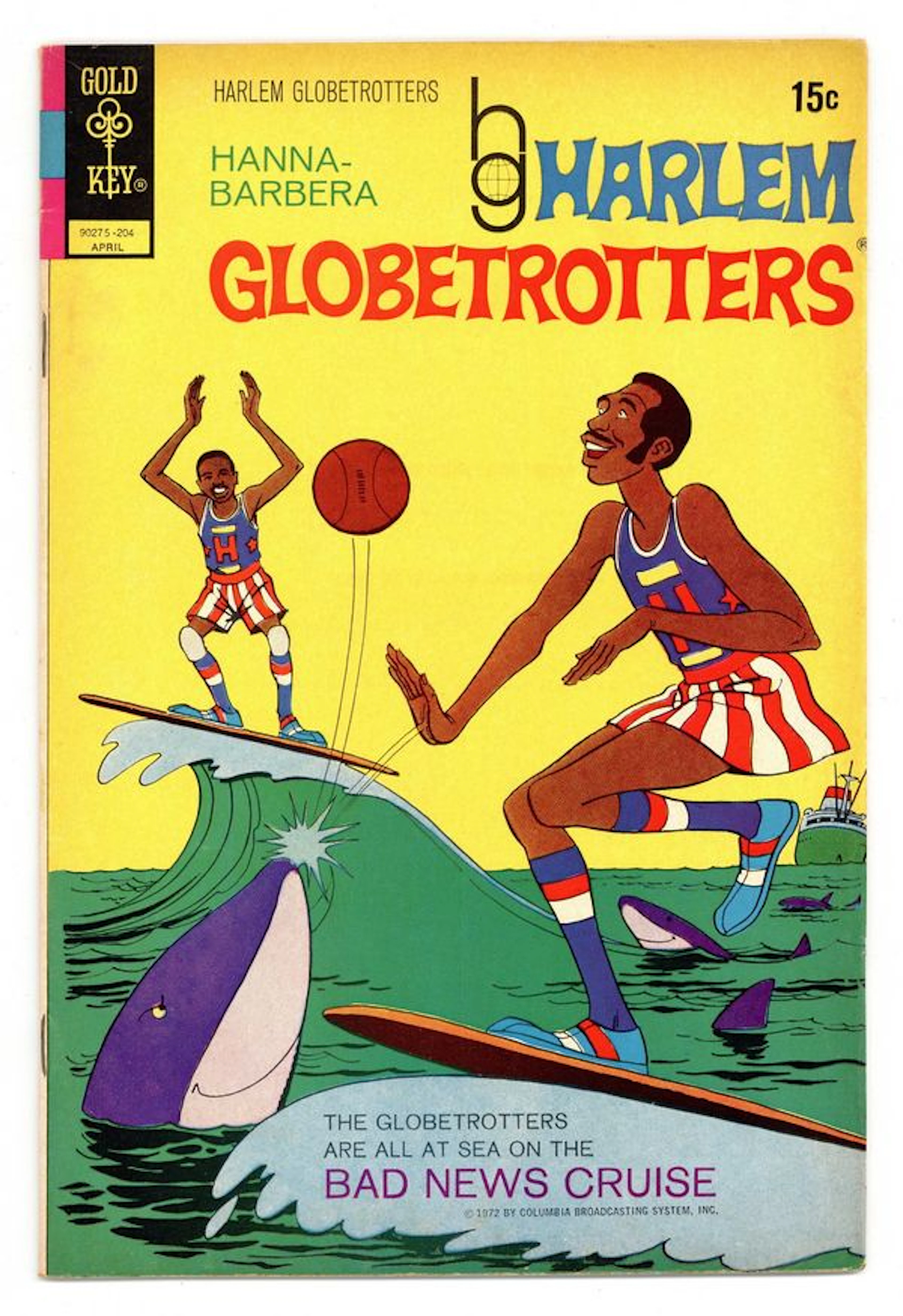 Harlem Globetrotters (1972 Gold Key) 1 VG/FN 5.0