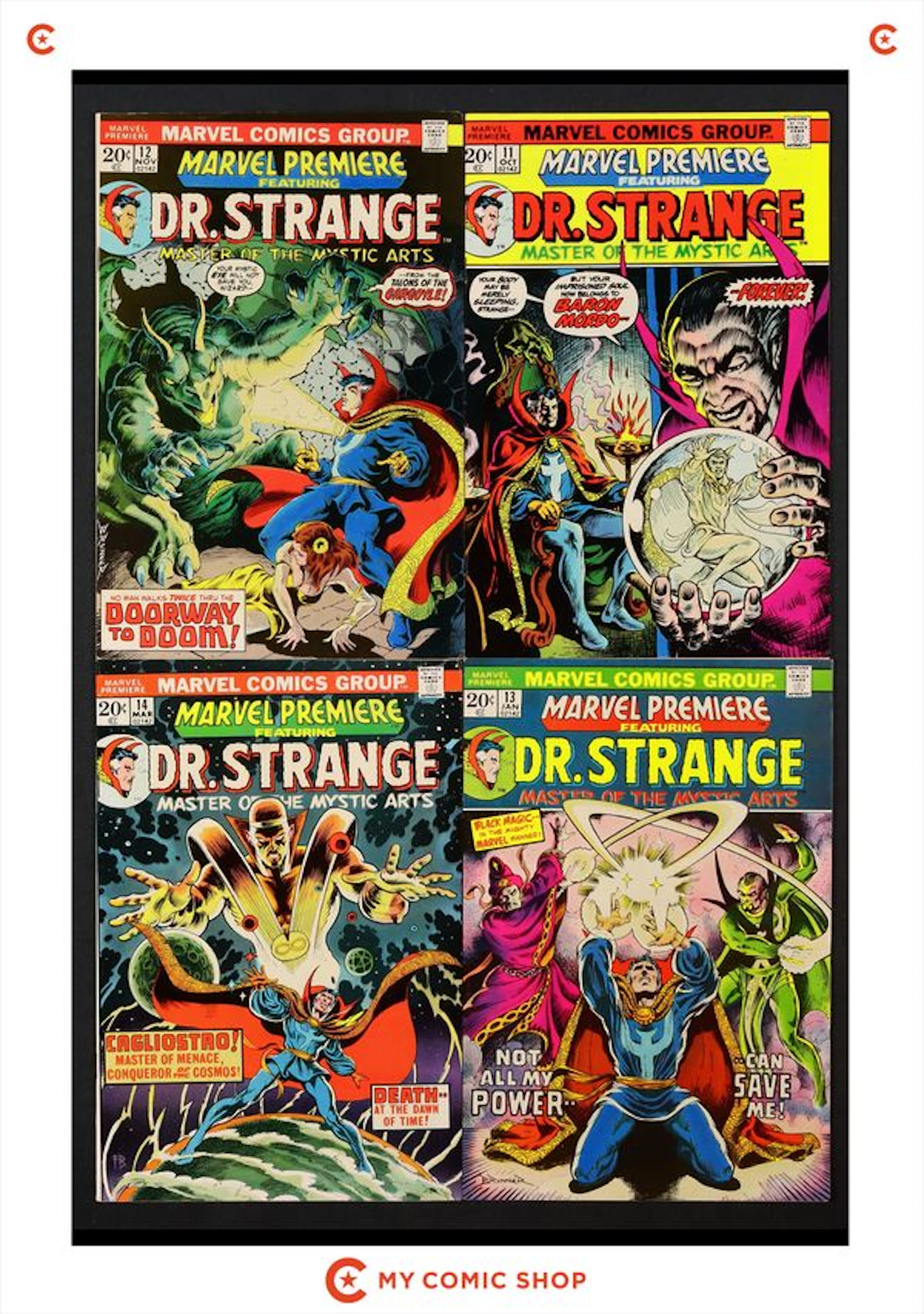 Marvel Premiere Lot of 4