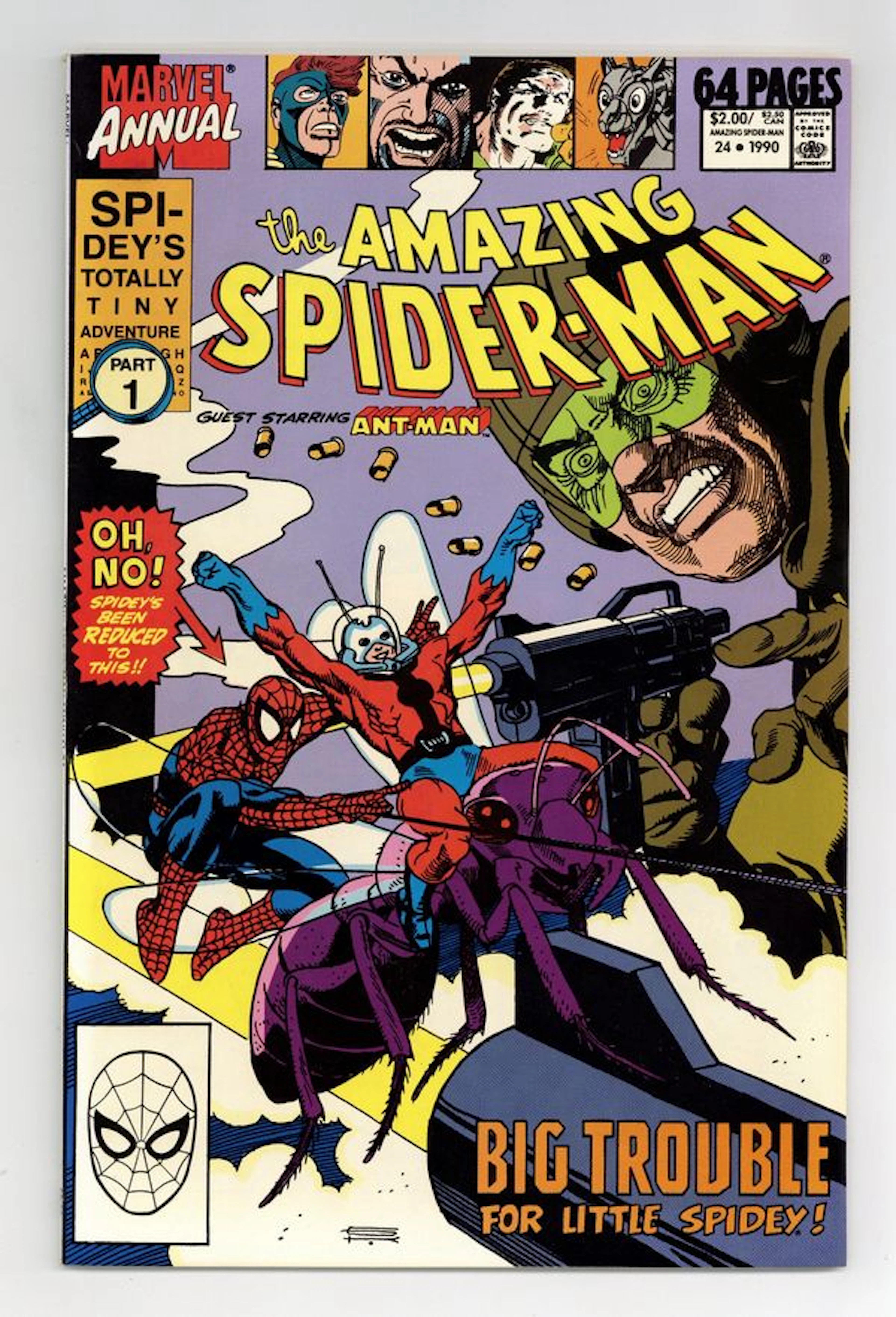 Amazing Spider-Man (1963 1st Series) Annual 24 FN