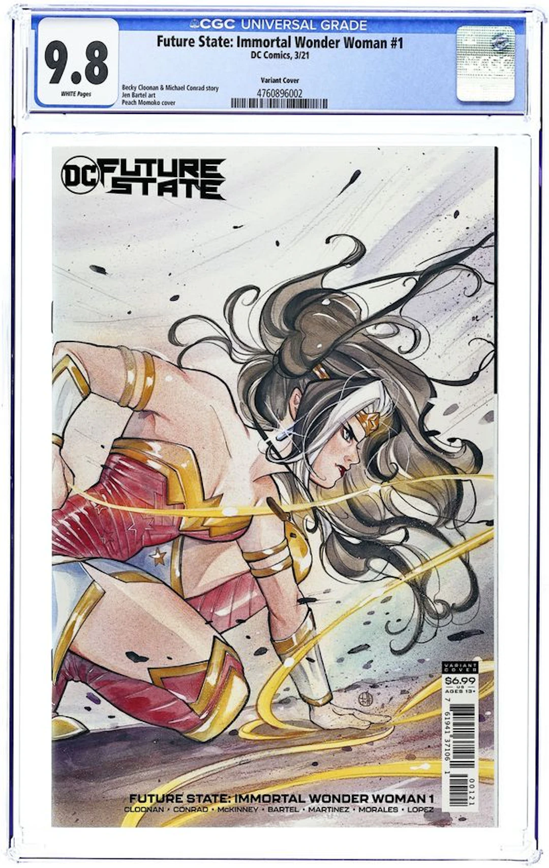 Future State Immortal Wonder Woman (2021 DC) 1B CGC 9.8