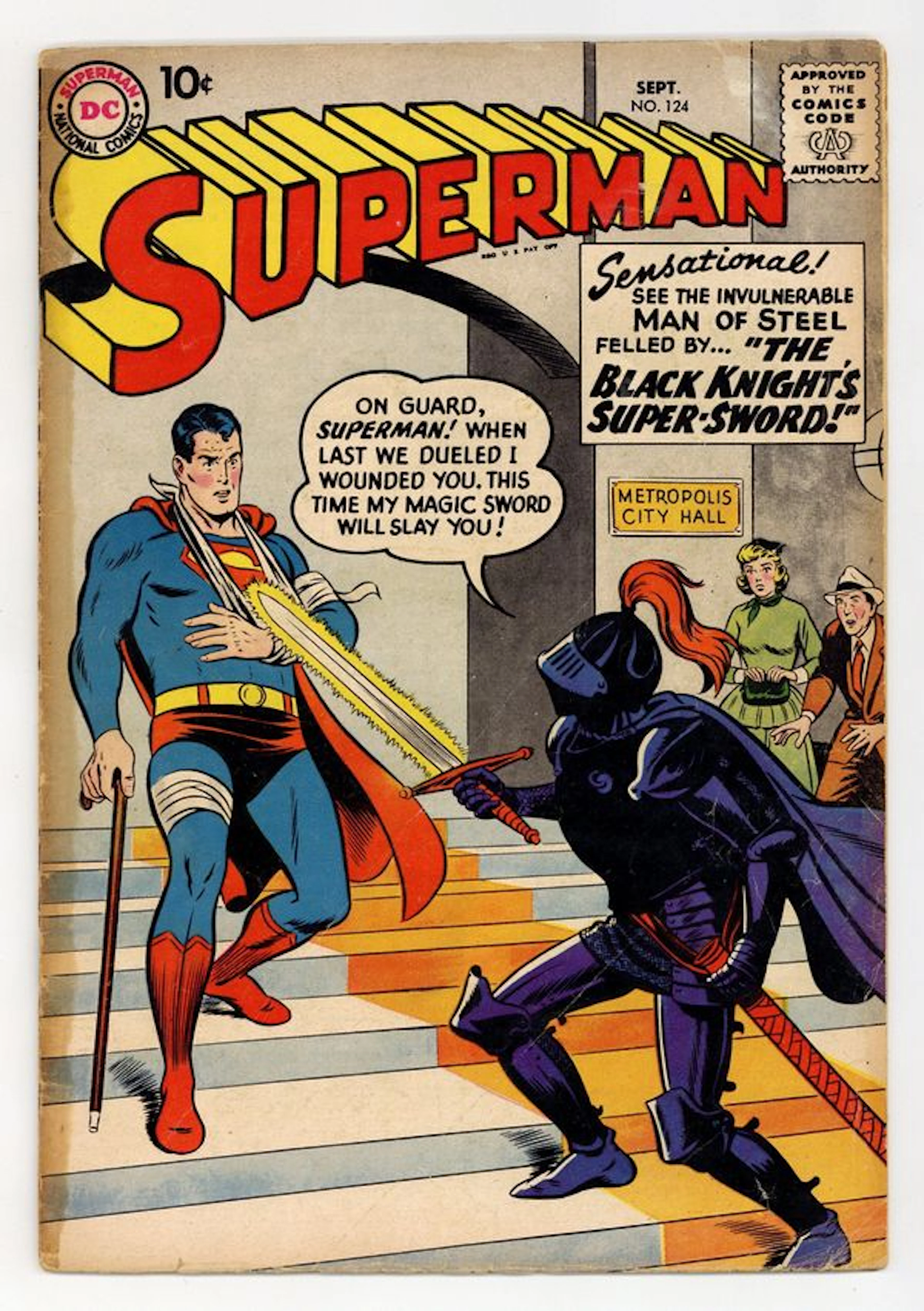 Superman (1939 1st Series) 124 GD+ 2.5