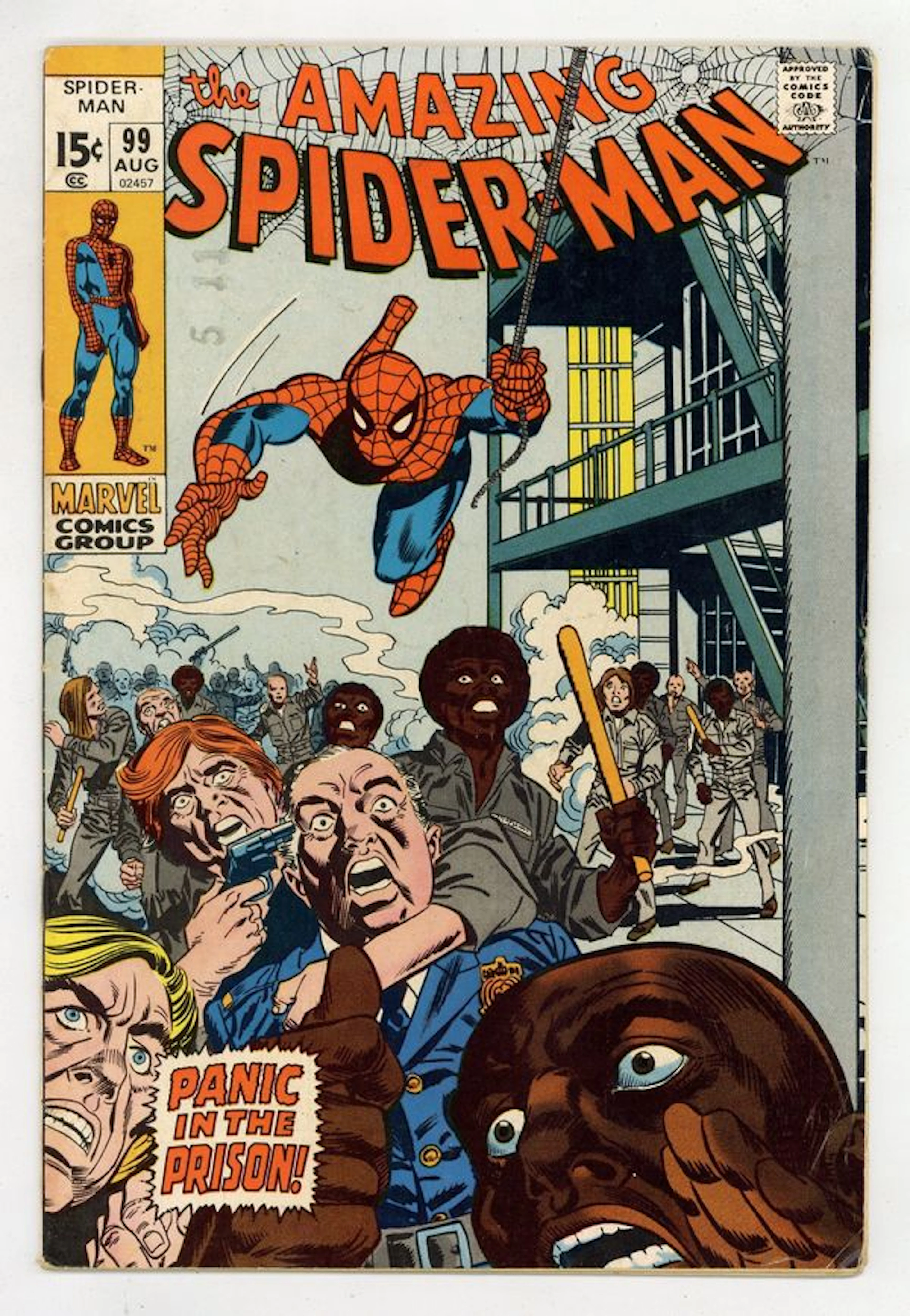 Amazing Spider-Man (1963 1st Series) 99 VG+ 4.5