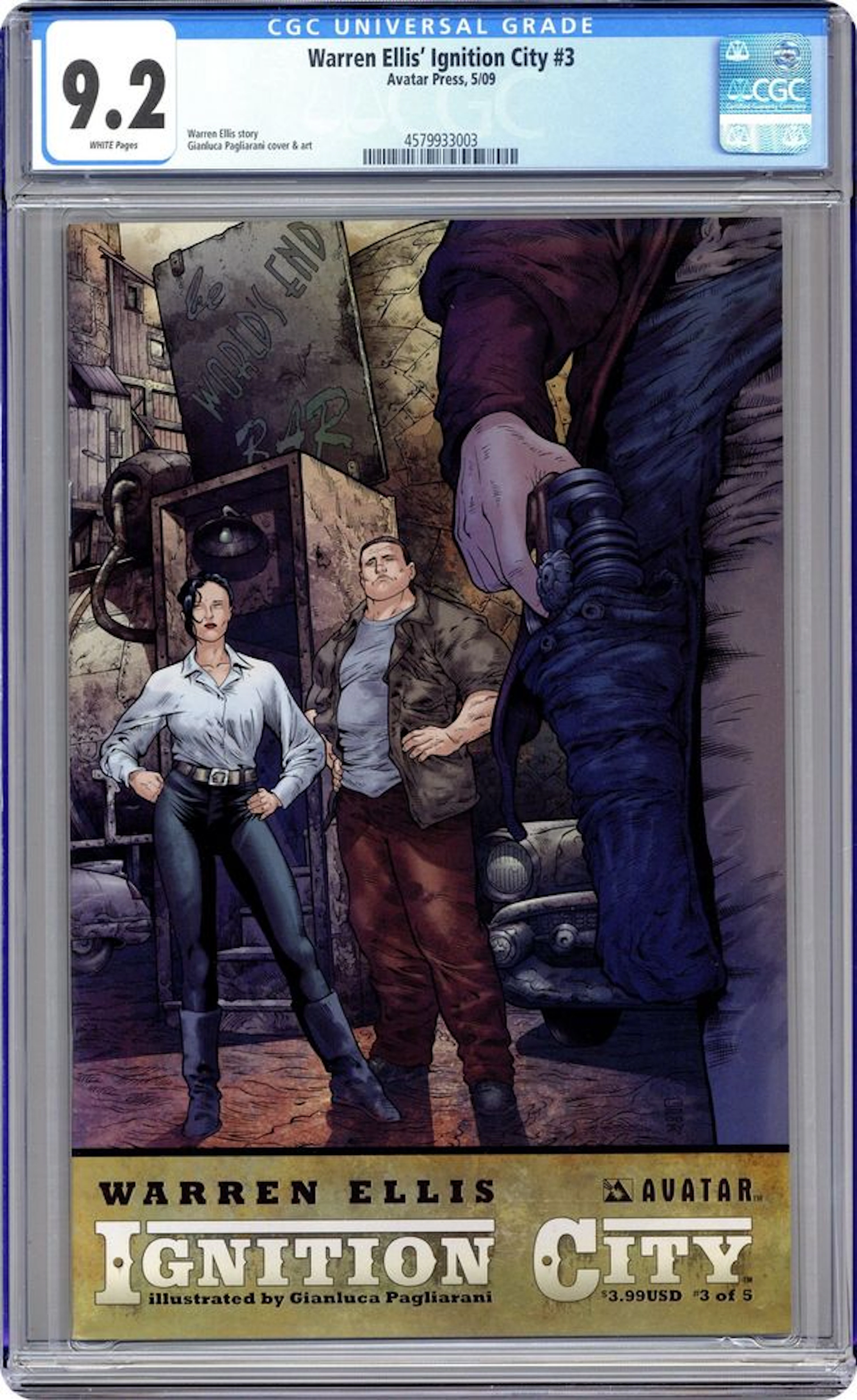 Ignition City (2009 Avatar) 3A CGC 9.2