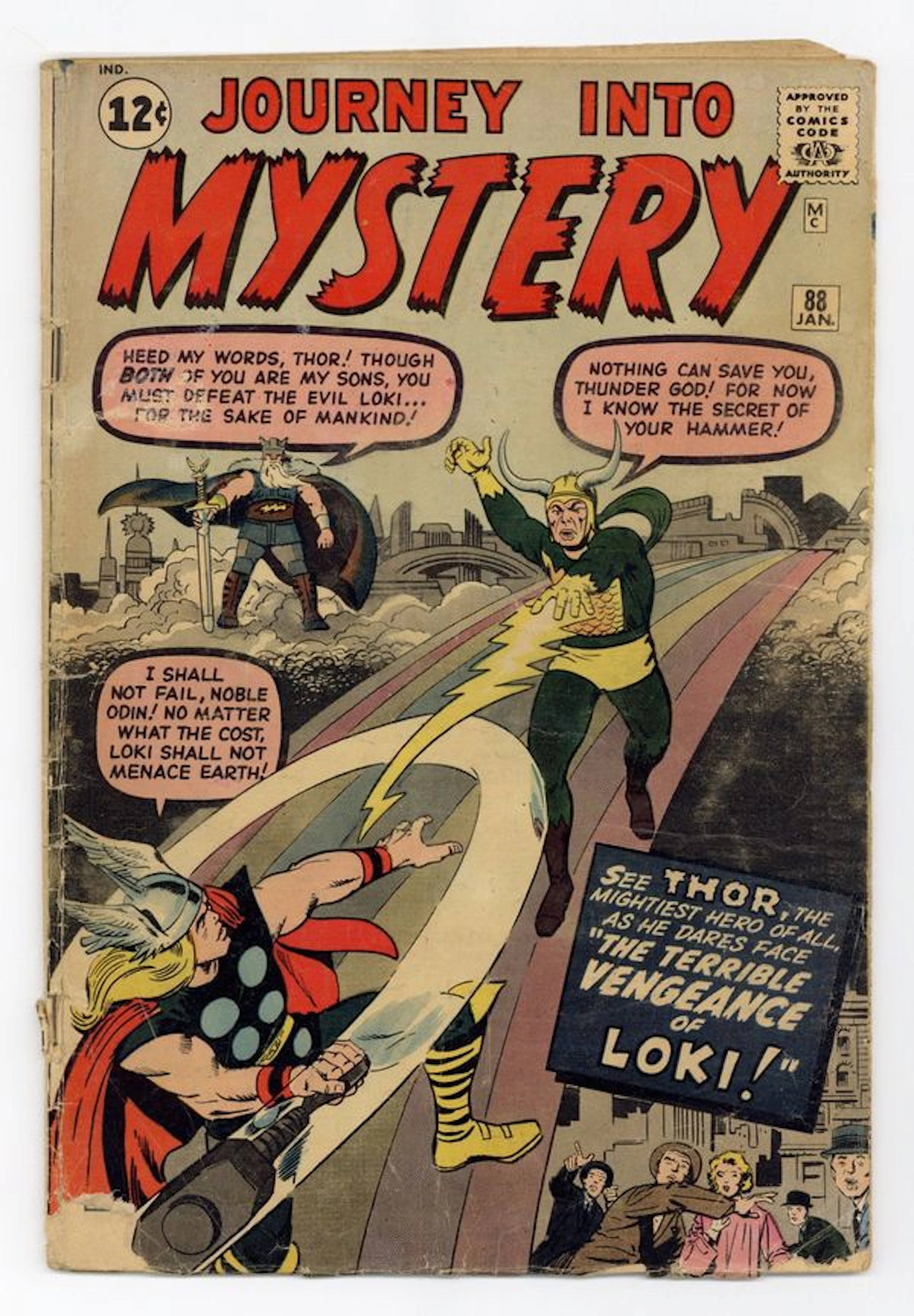 Thor (1962 Marvel 1st Series Journey Into Mystery) 88 GD- 1.8