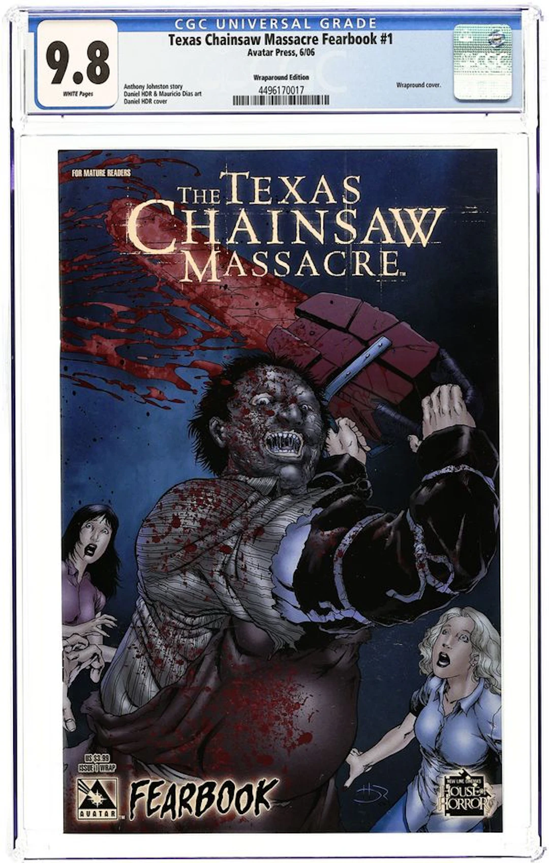 Texas Chainsaw Massacre Fearbook (2006) 1C CGC 9.8