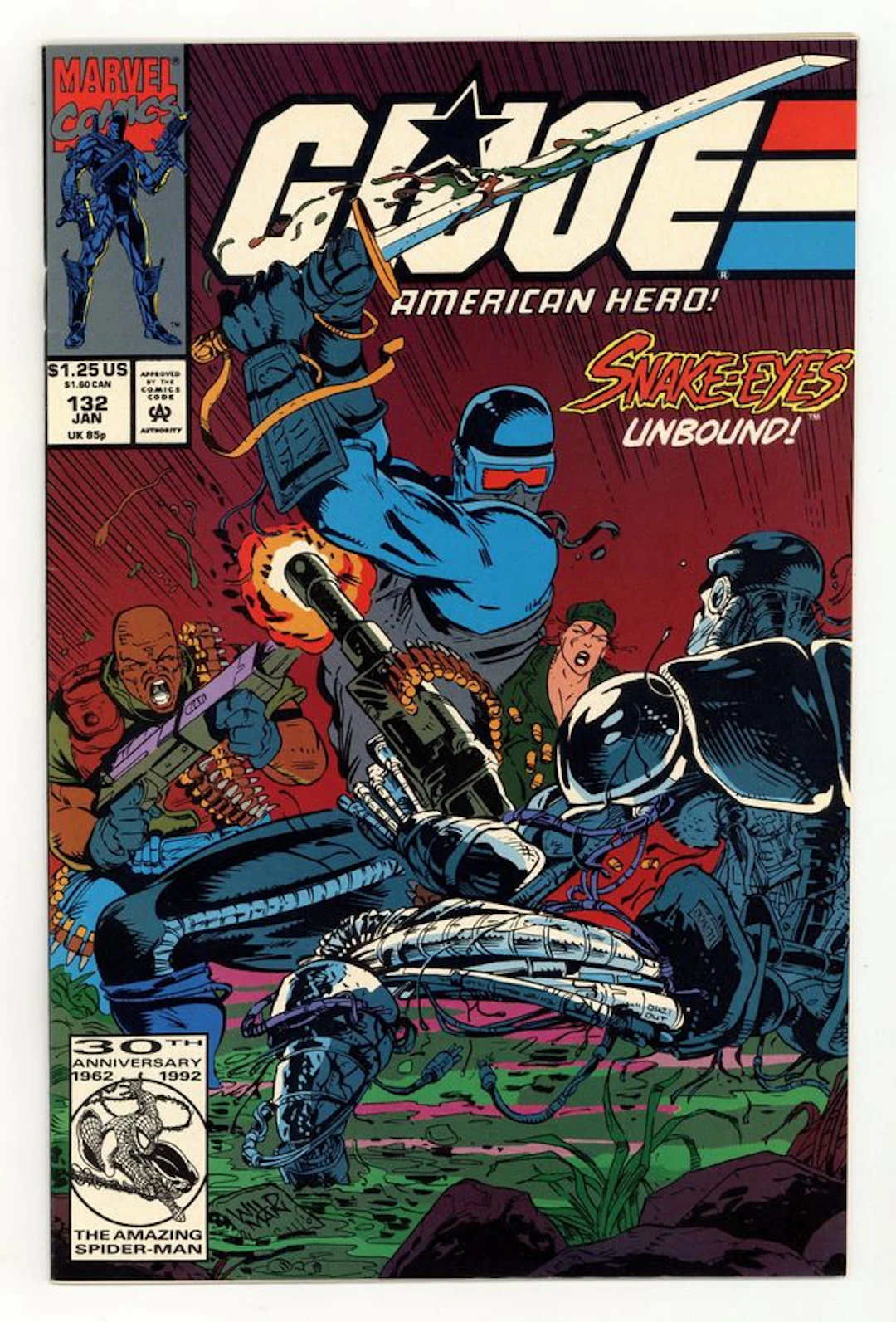 GI Joe A Real American Hero (1982 Marvel) 132 VF 8.0