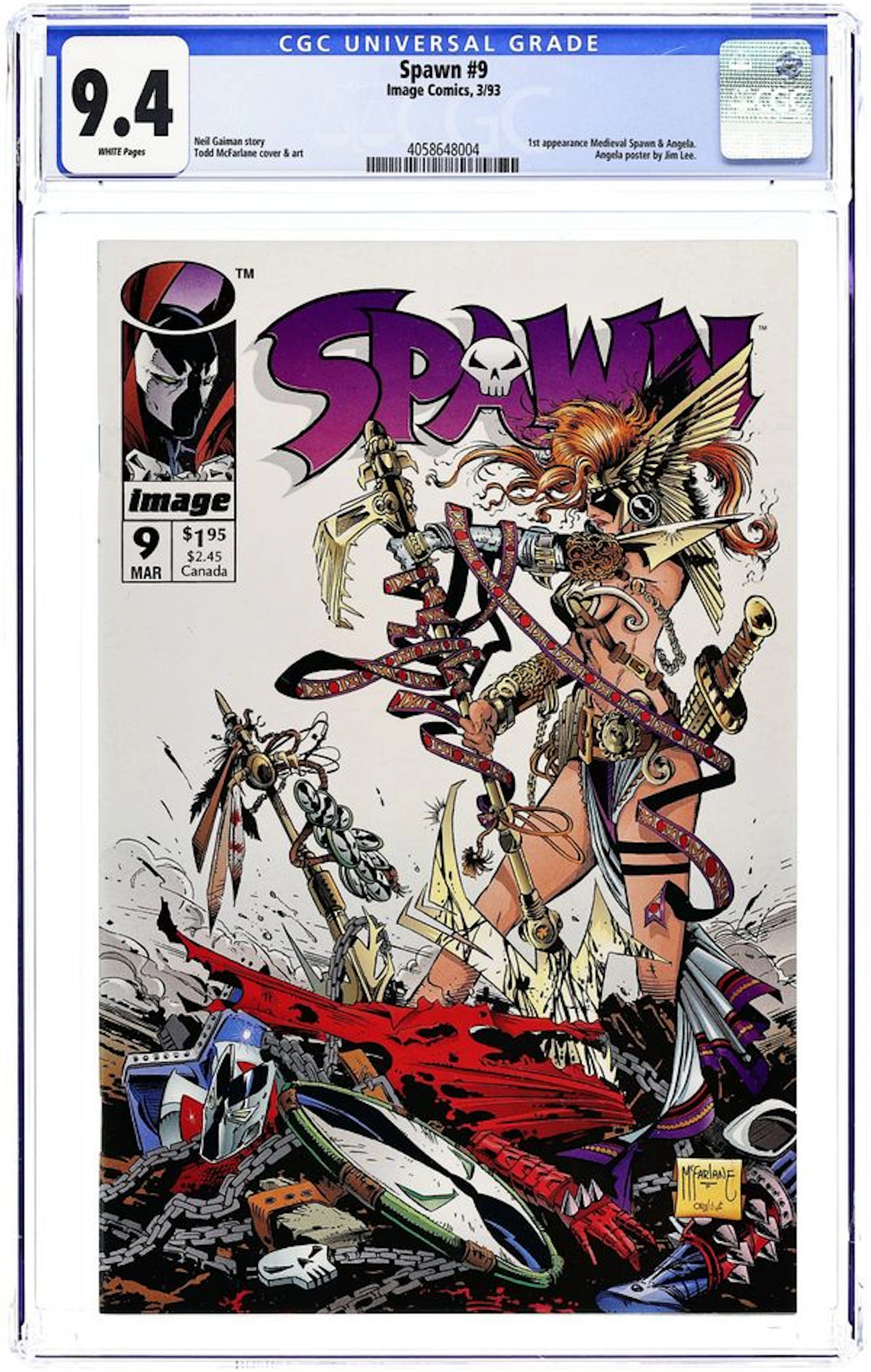 Spawn (1992 Image) 9D CGC 9.4