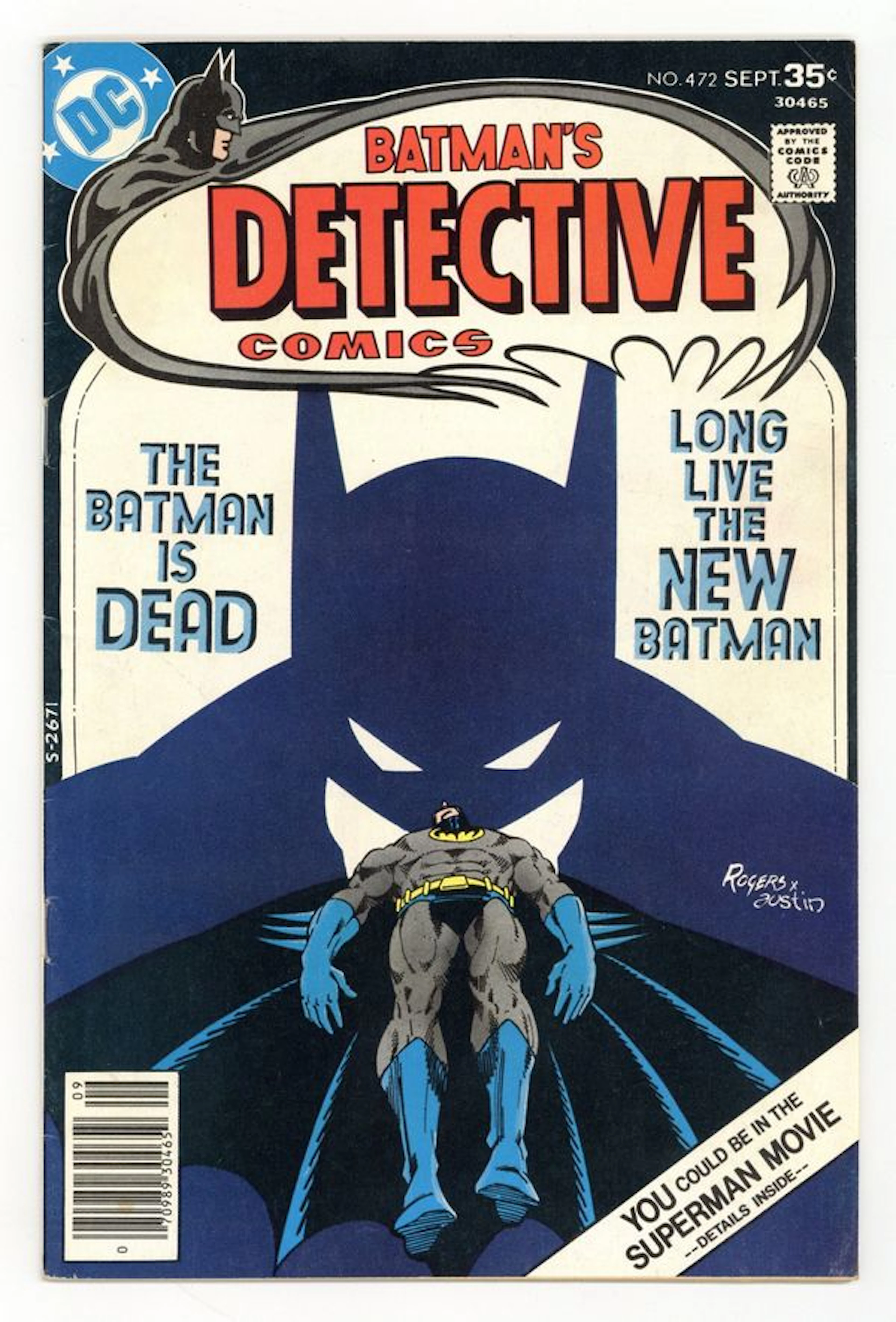 Detective Comics (1937 1st Series) 472 FN- 5.5