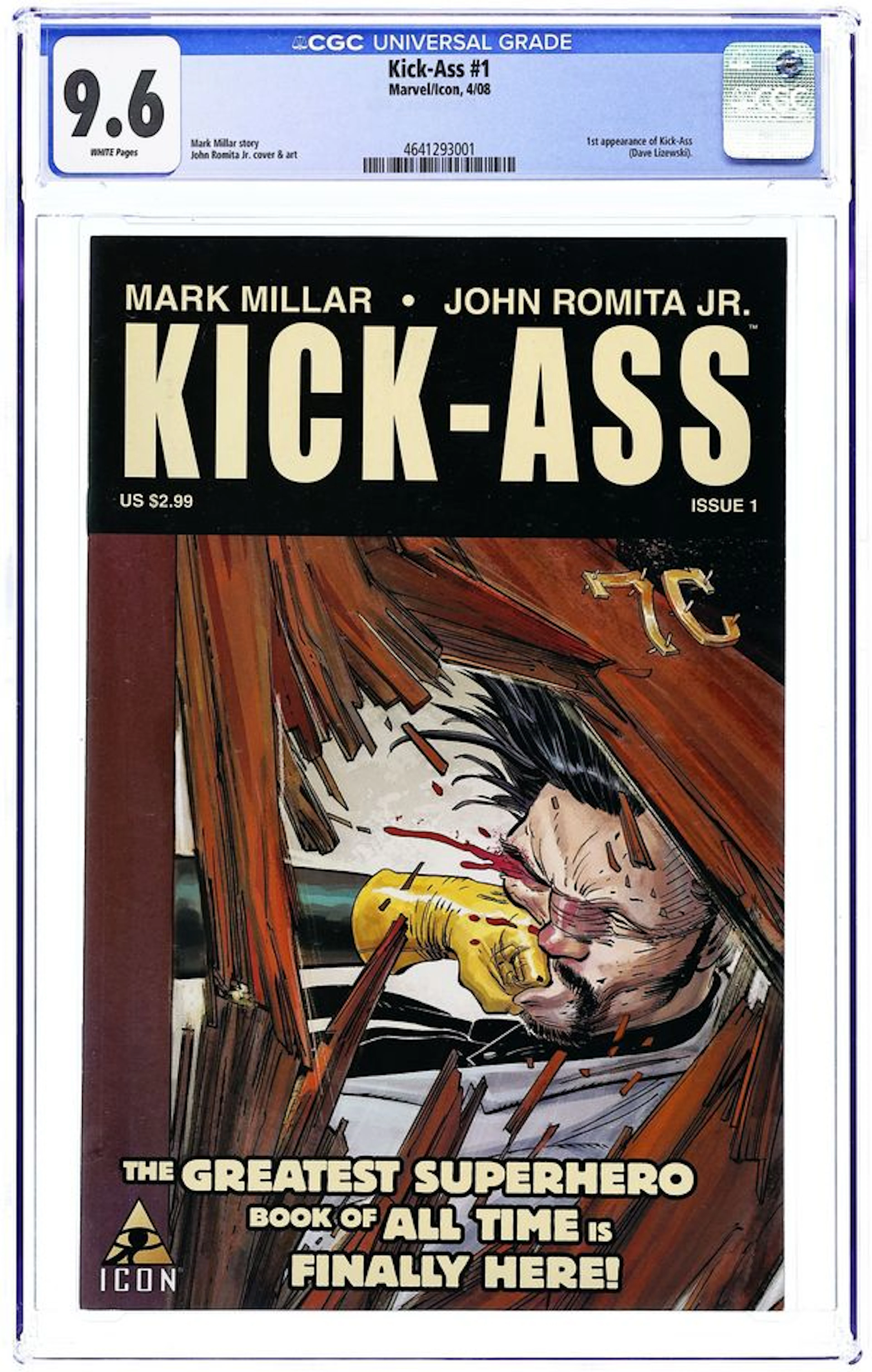Kick-Ass (2008 Marvel/Icon) 1A CGC 9.6