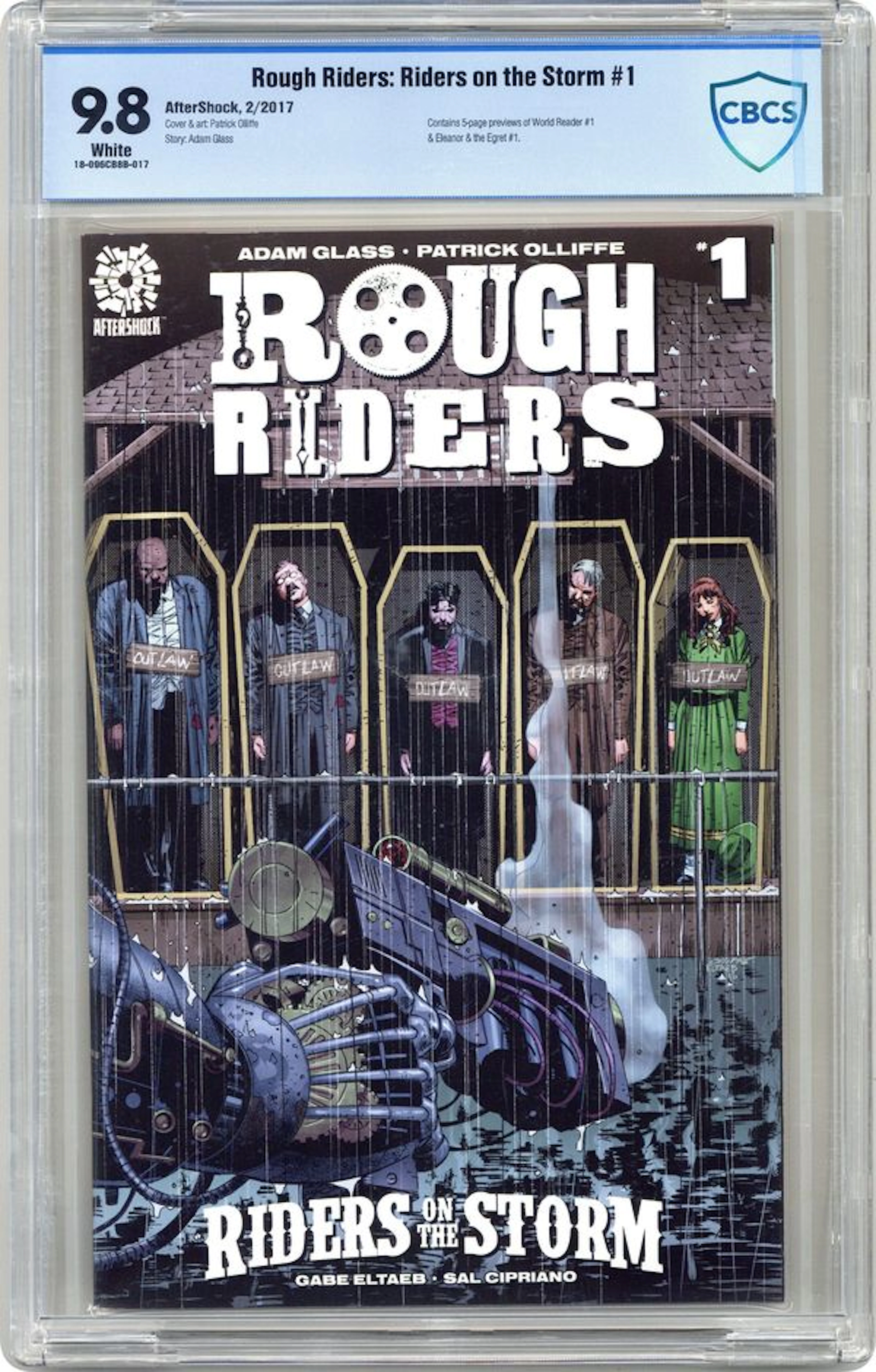 Rough Riders II (2017 Aftershock) 1A CBCS 9.8