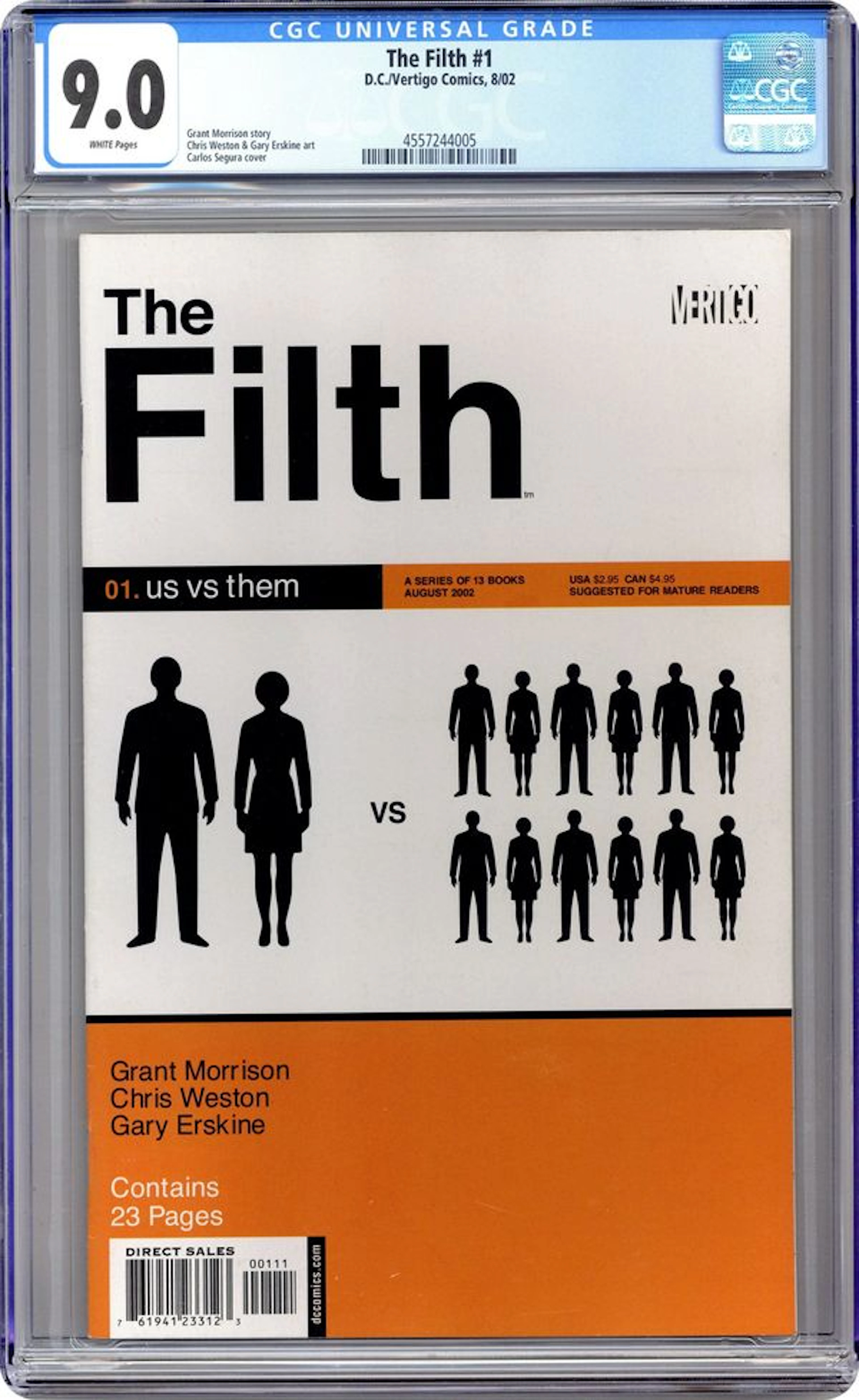 Filth (2002) 1 CGC 9.0