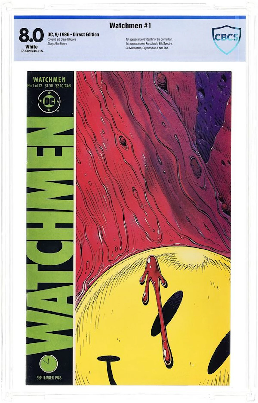 Watchmen (1986) 1 CBCS 8.0