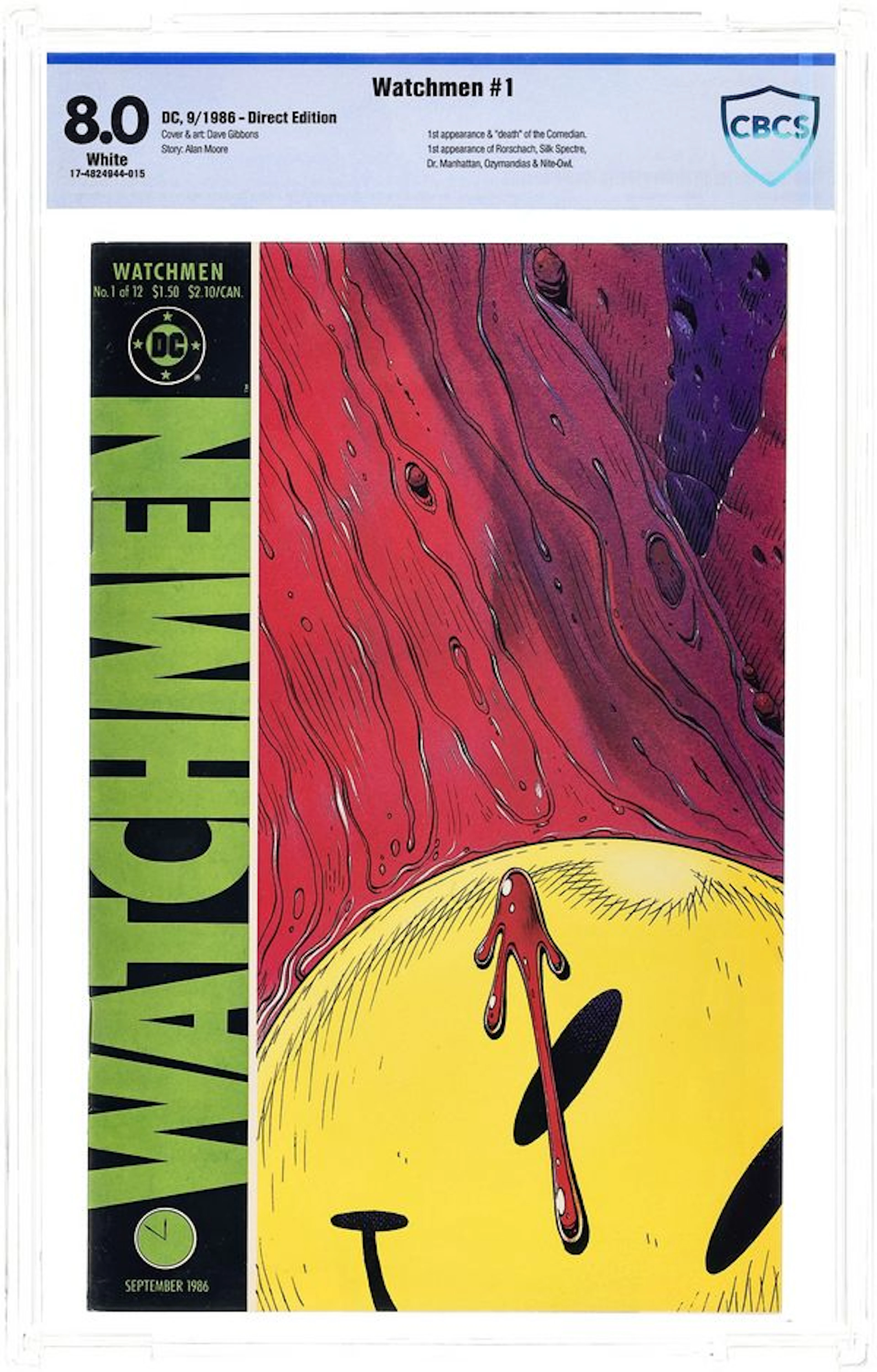 Watchmen (1986) 1 CBCS 8.0