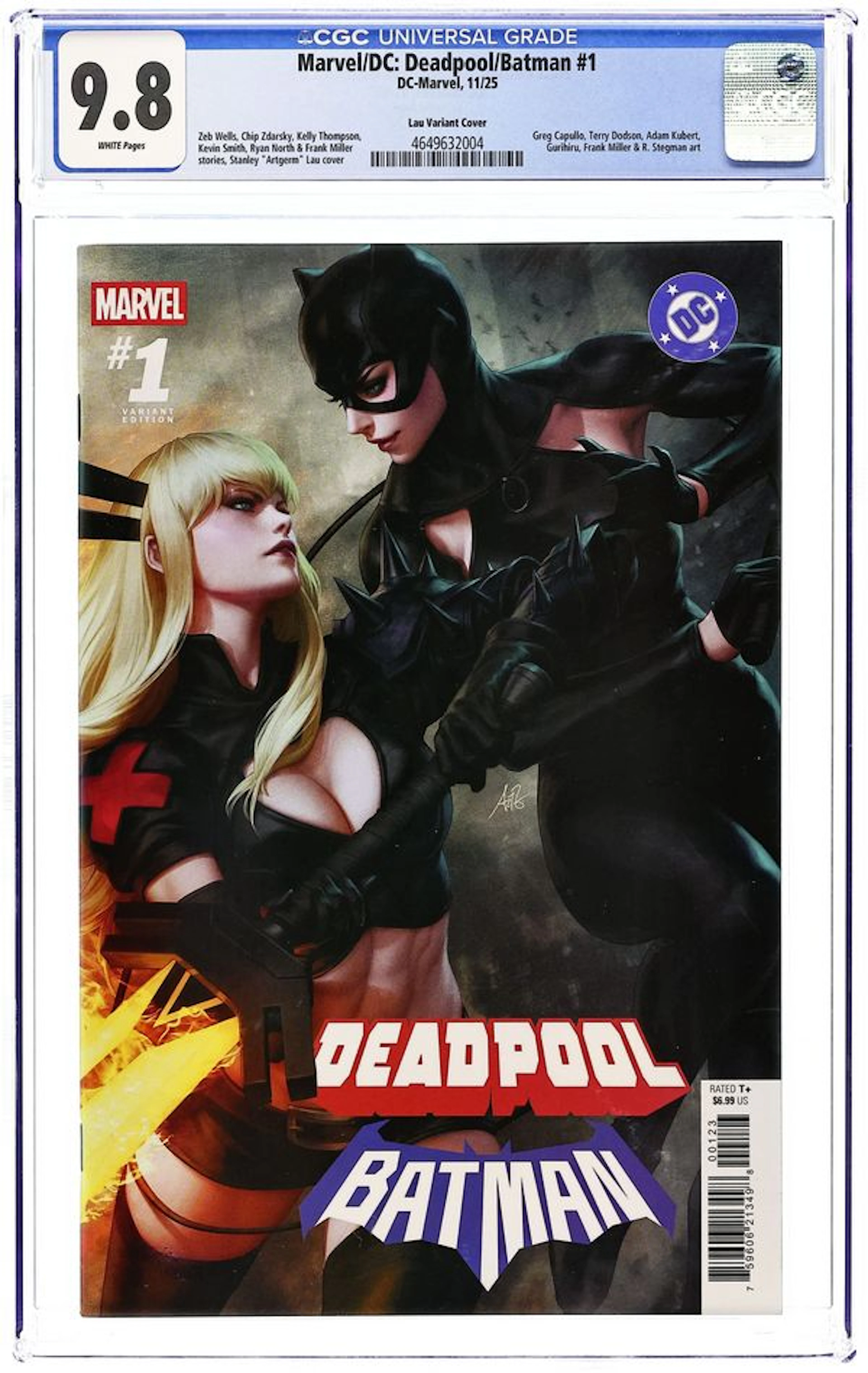 Deadpool Batman (2025 Marvel/DC) 1M CGC 9.8