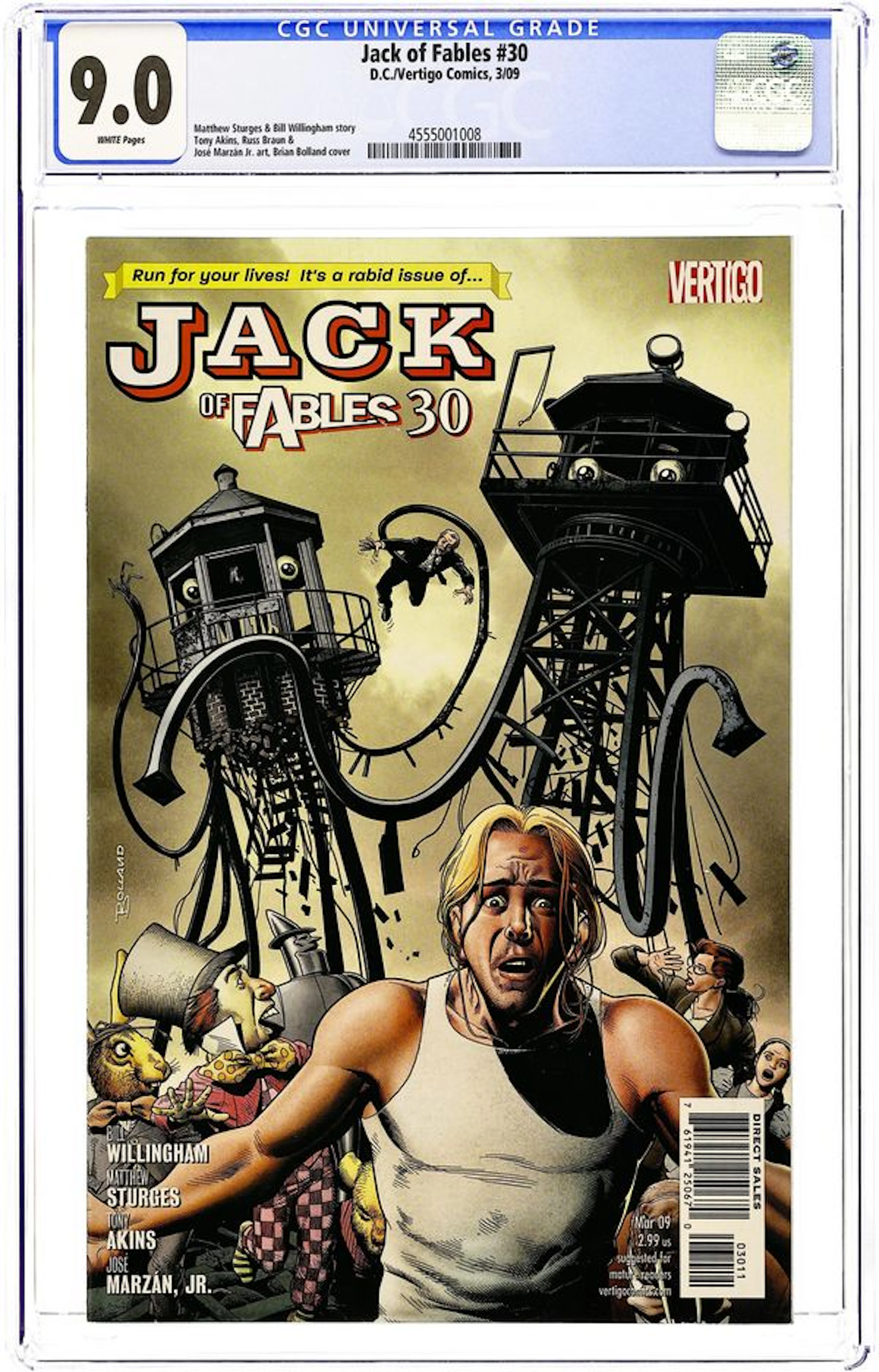 Jack of Fables (2006) 30 CGC 9.0