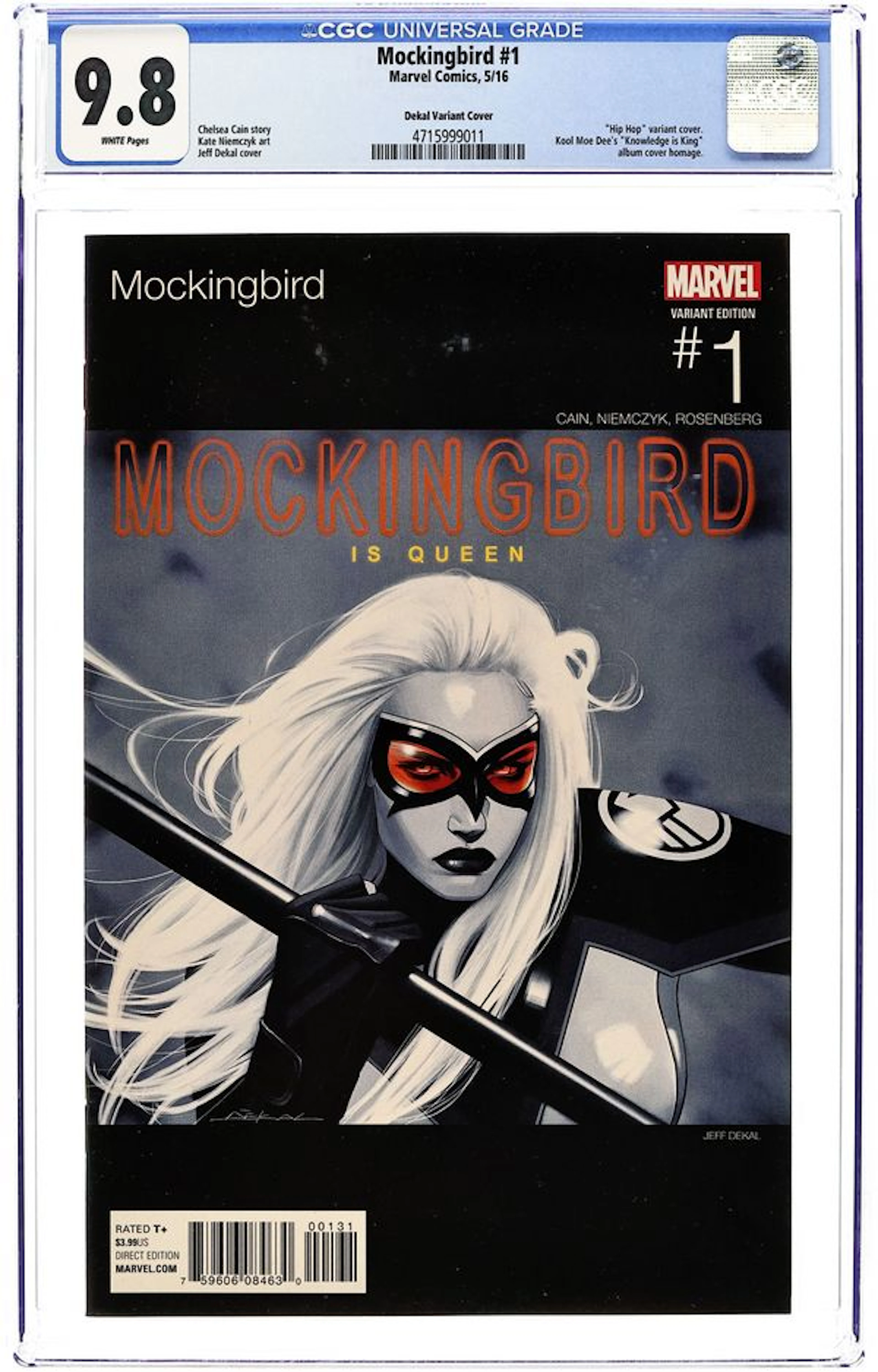 Mockingbird (2016 Marvel) 1D CGC 9.8