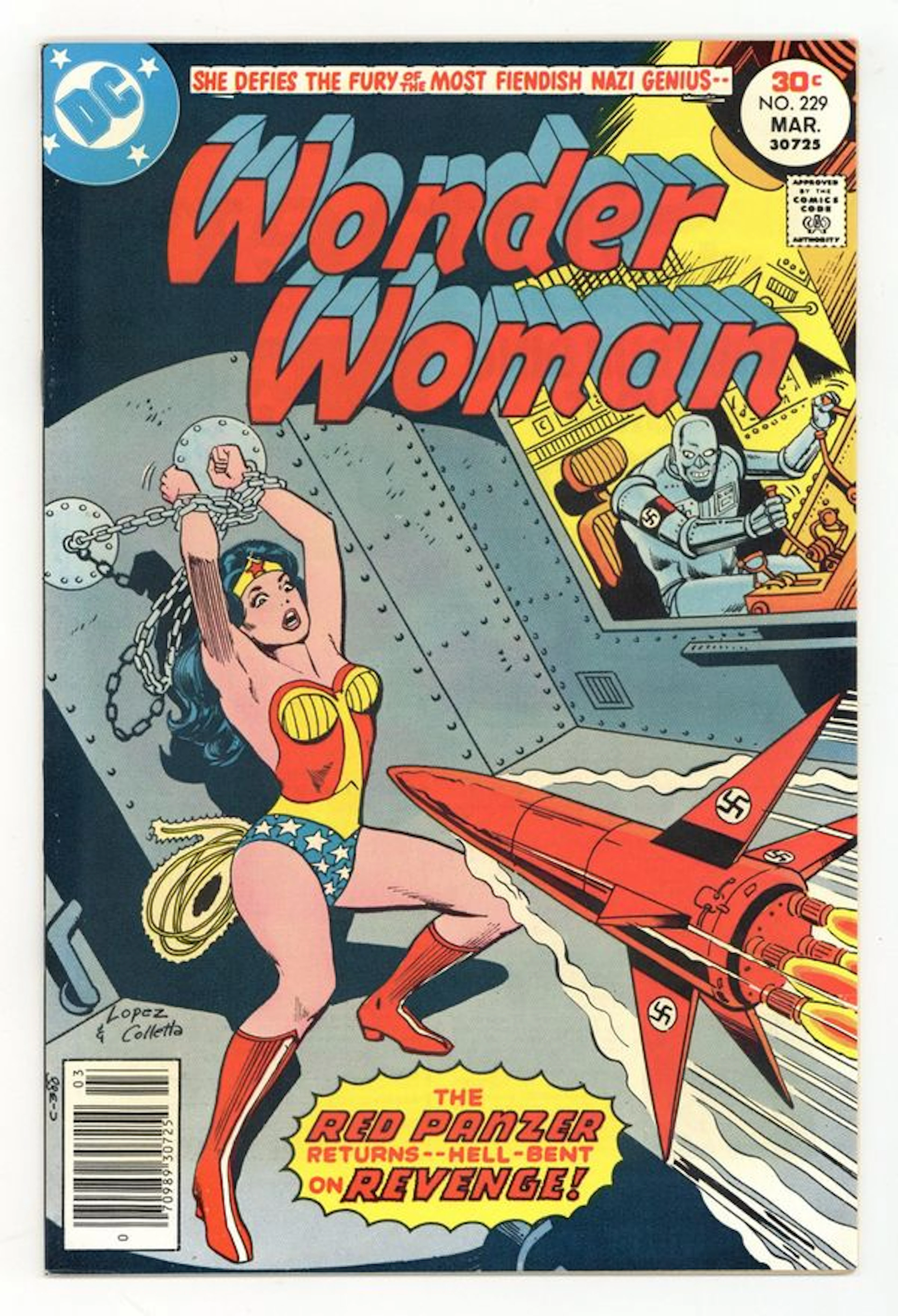 Wonder Woman (1942 1st Series DC) 229 FN 6.0