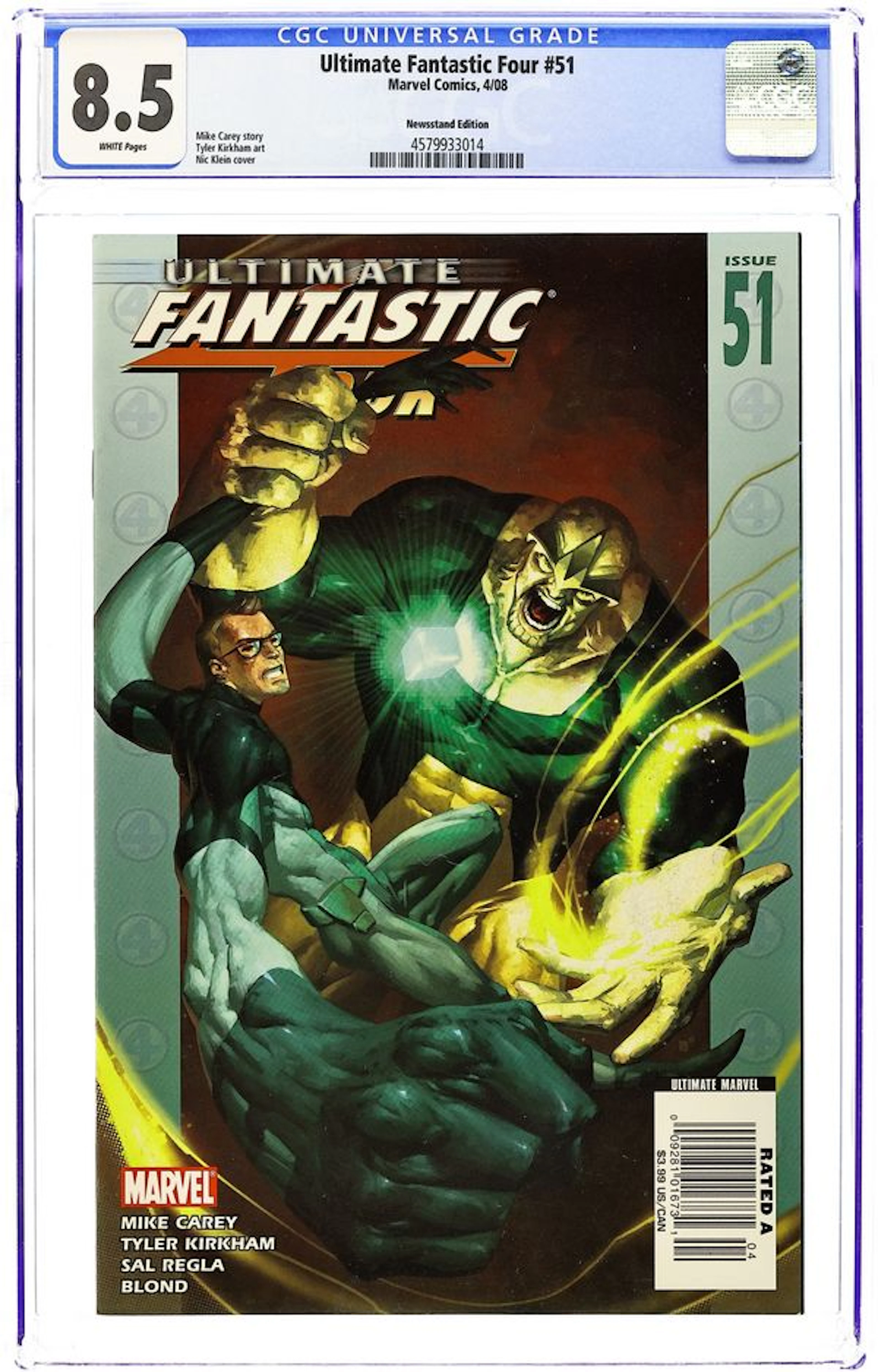 Ultimate Fantastic Four (2004) 51N CGC 8.5