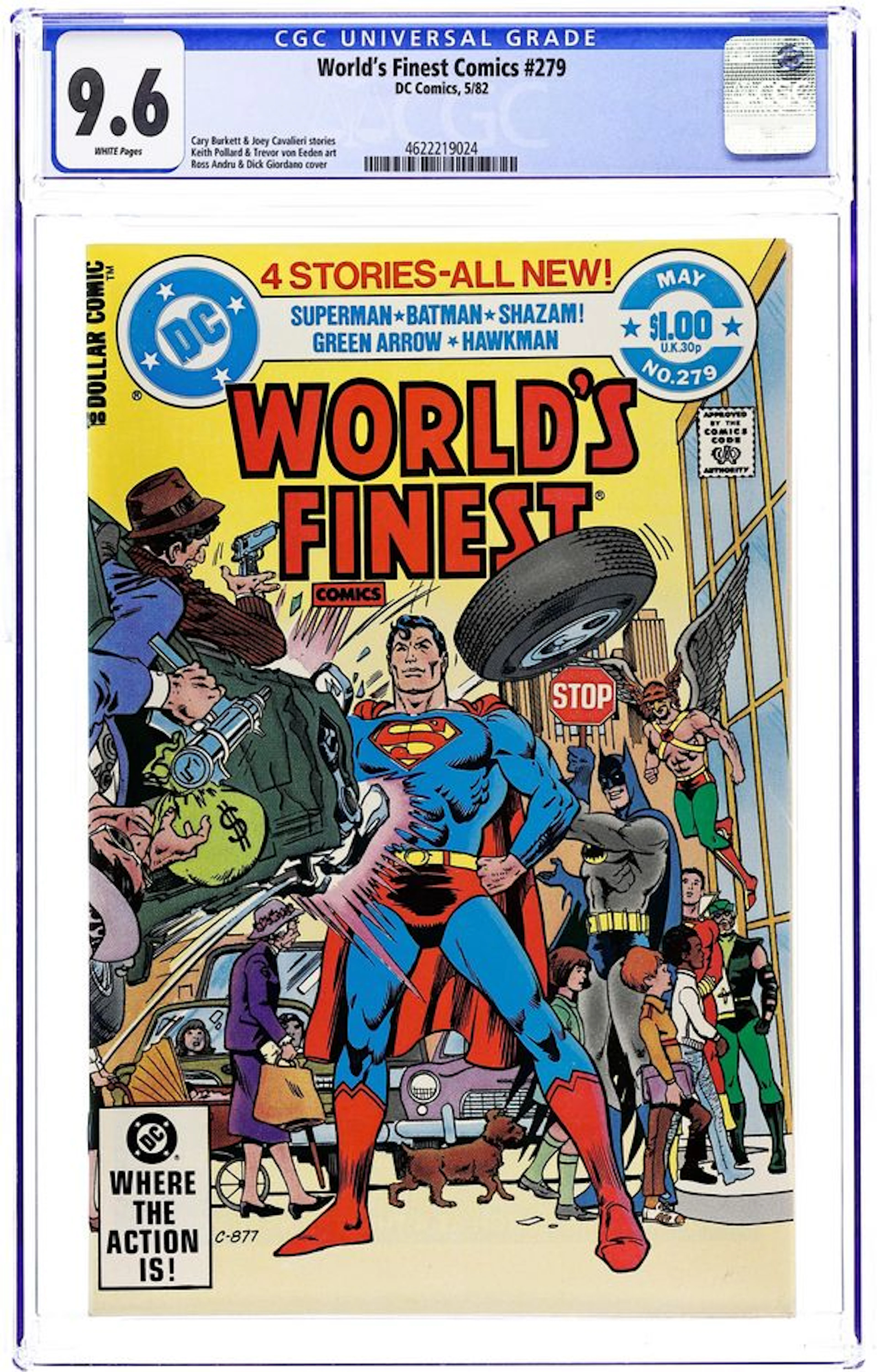 World's Finest (1941) 279 CGC 9.6