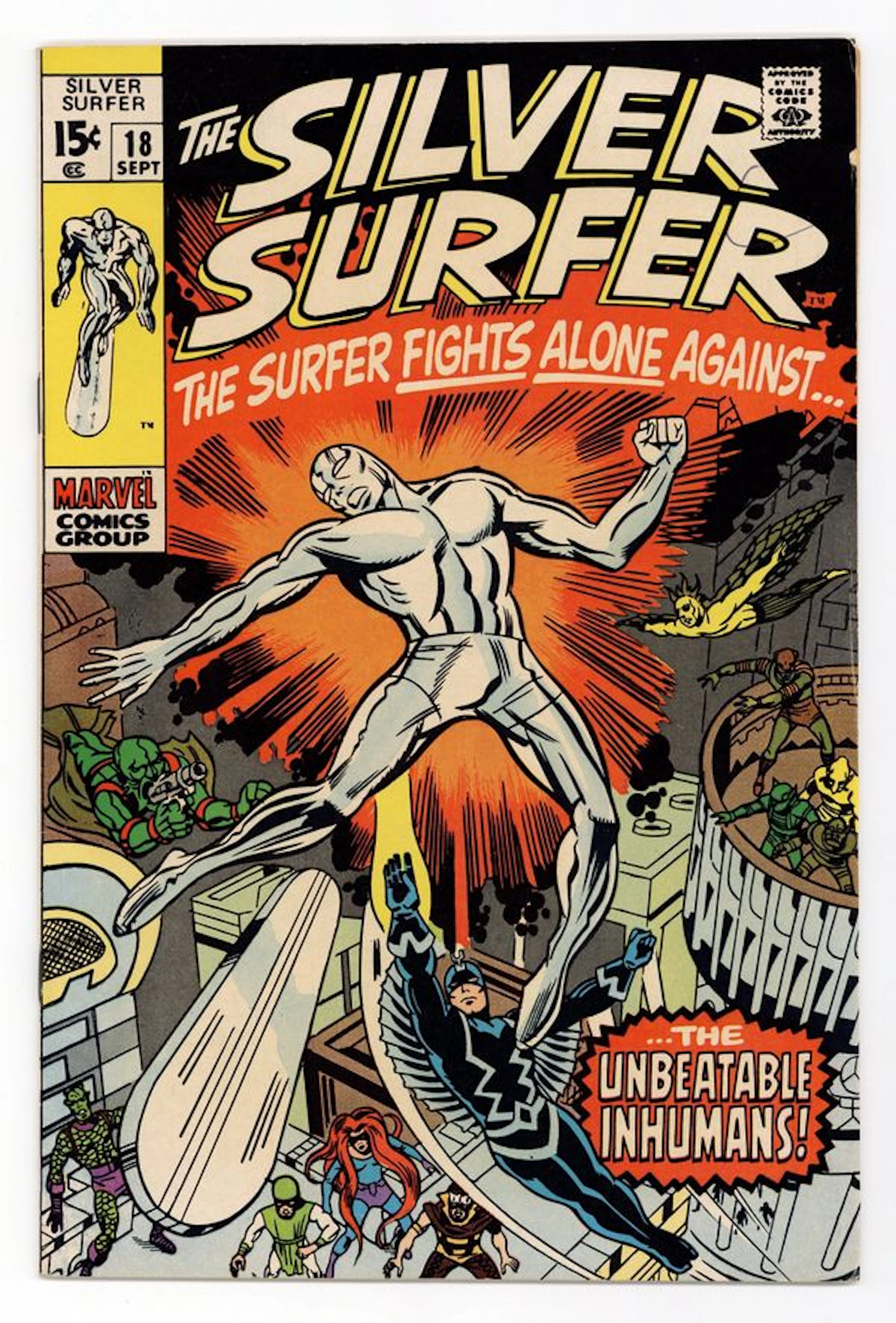 Silver Surfer (1968 1st Series) 18 VG/FN 5.0