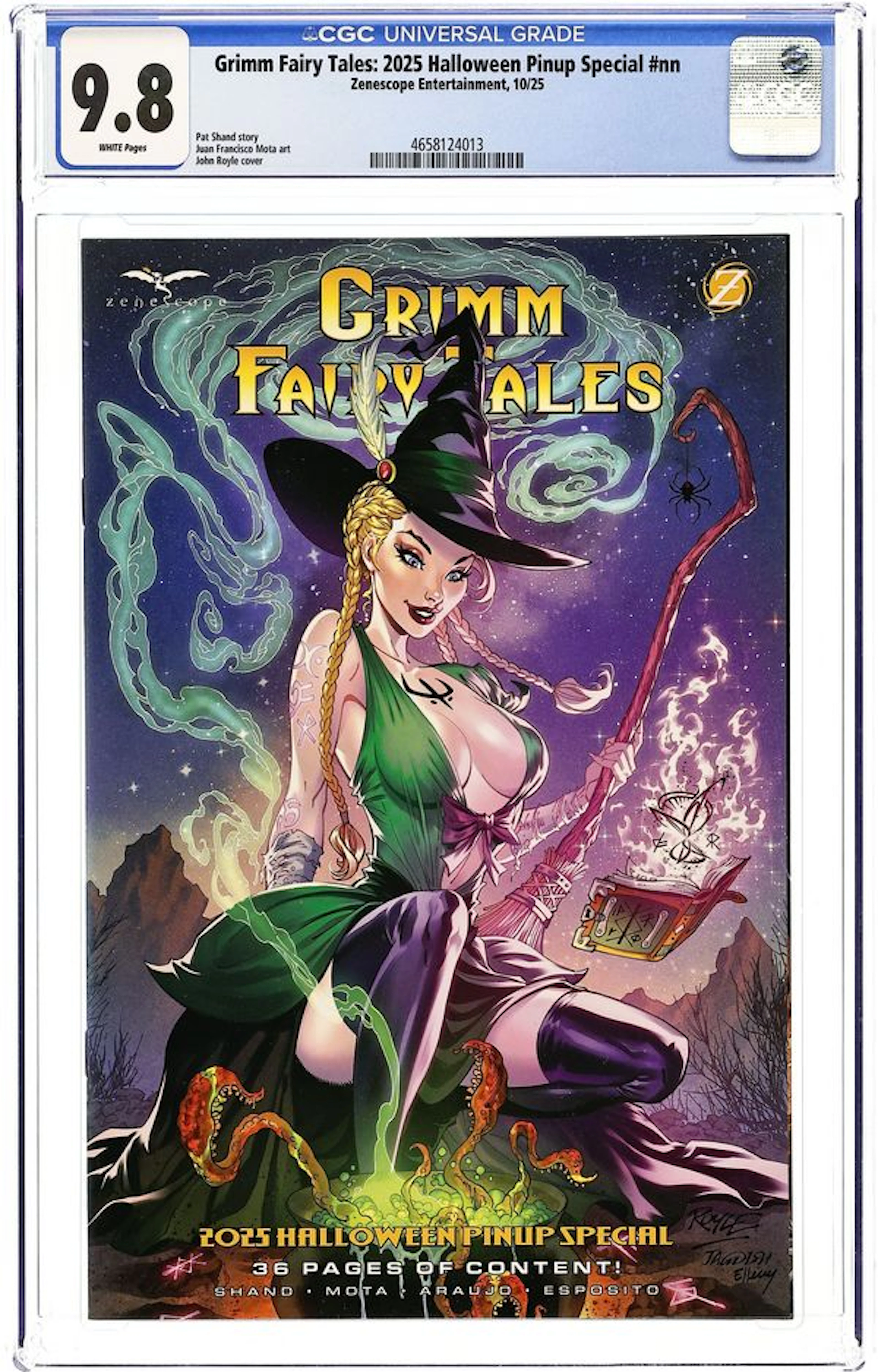 Grimm Fairy Tales Halloween Pinup Special (2025 Zenescope) 2025A CGC 9.8