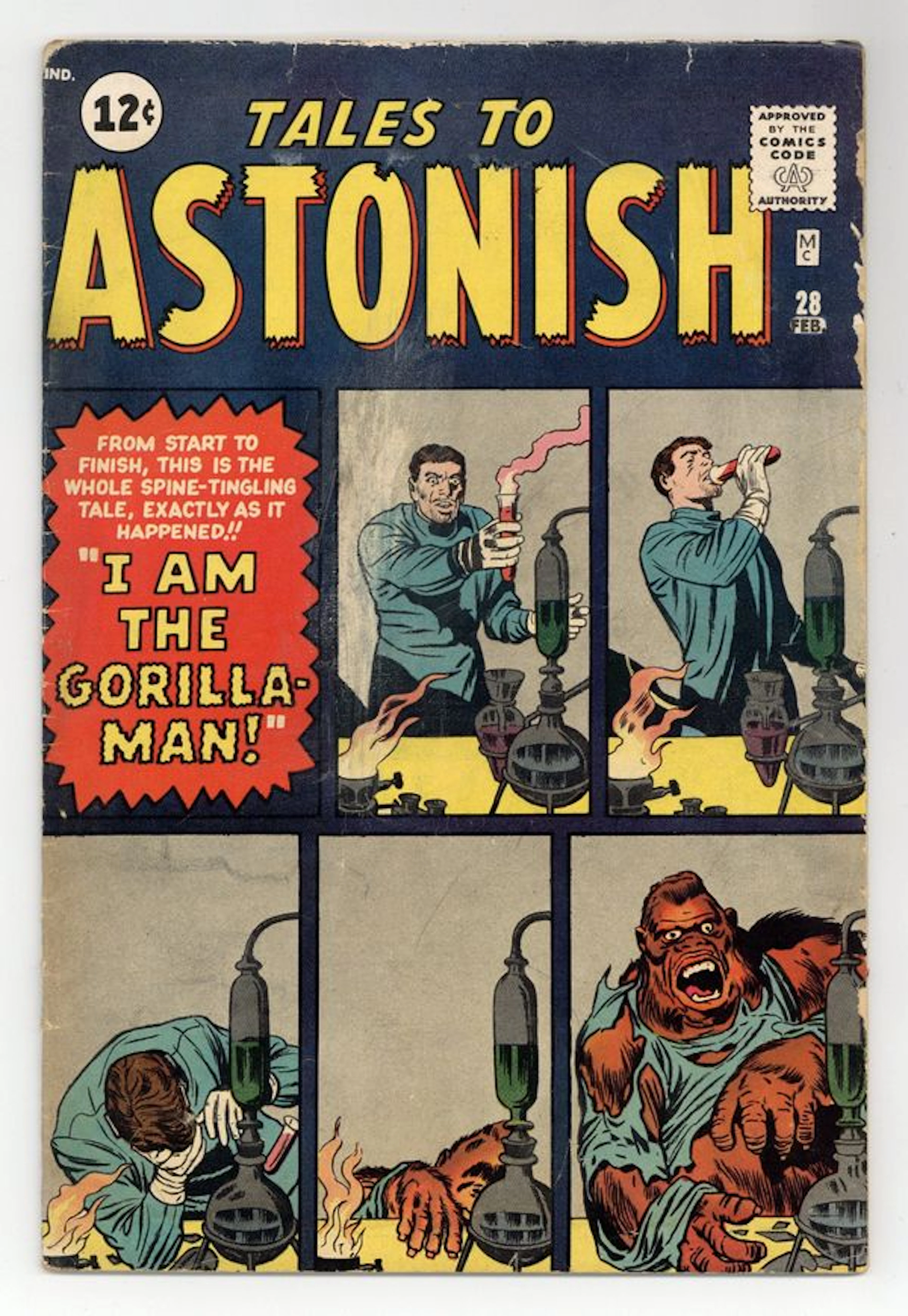 Tales to Astonish (1959-1968 1st Series) 28 GD- 1.8