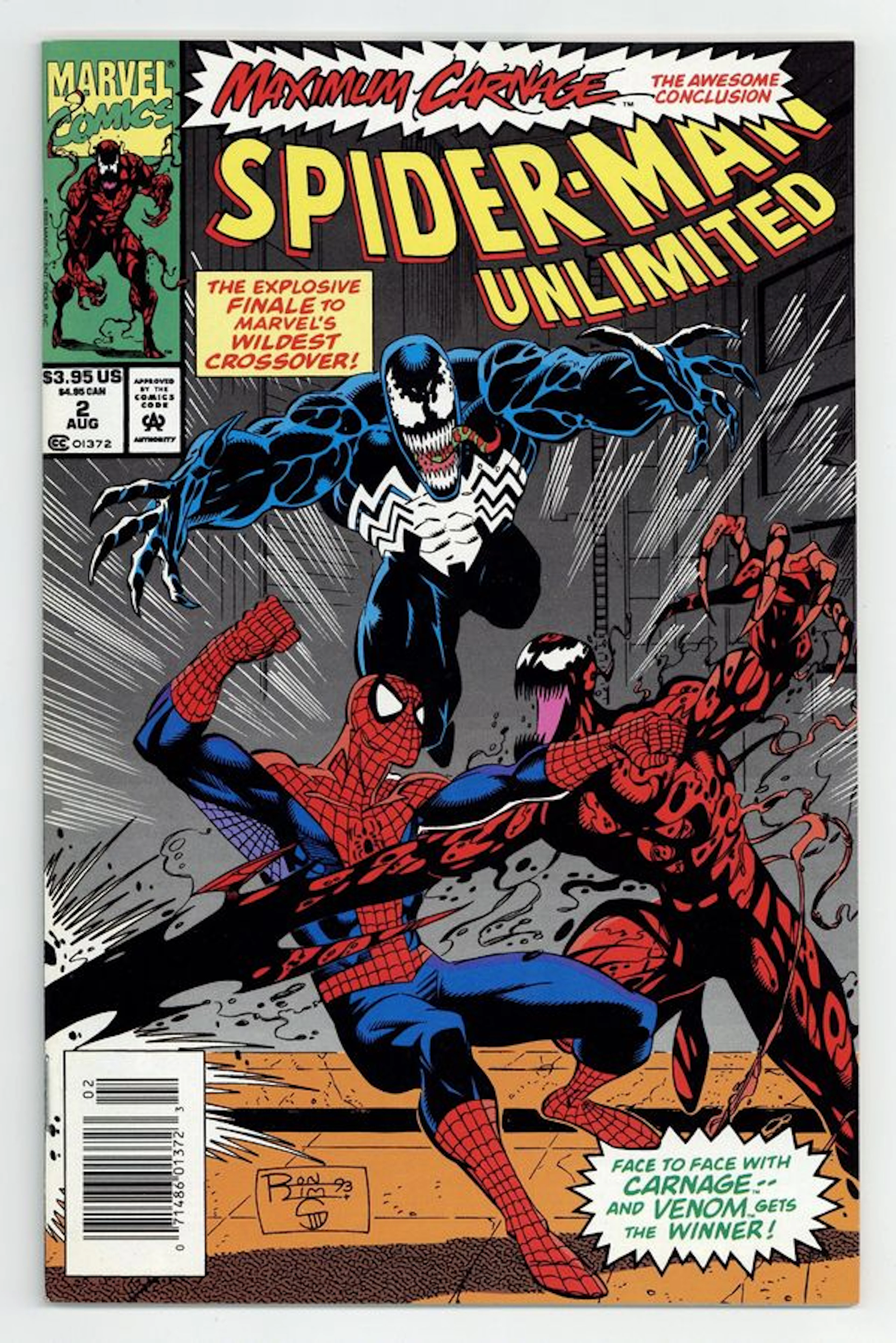 Spider-Man Unlimited (1993 1st Series) 2N NM- 9.2