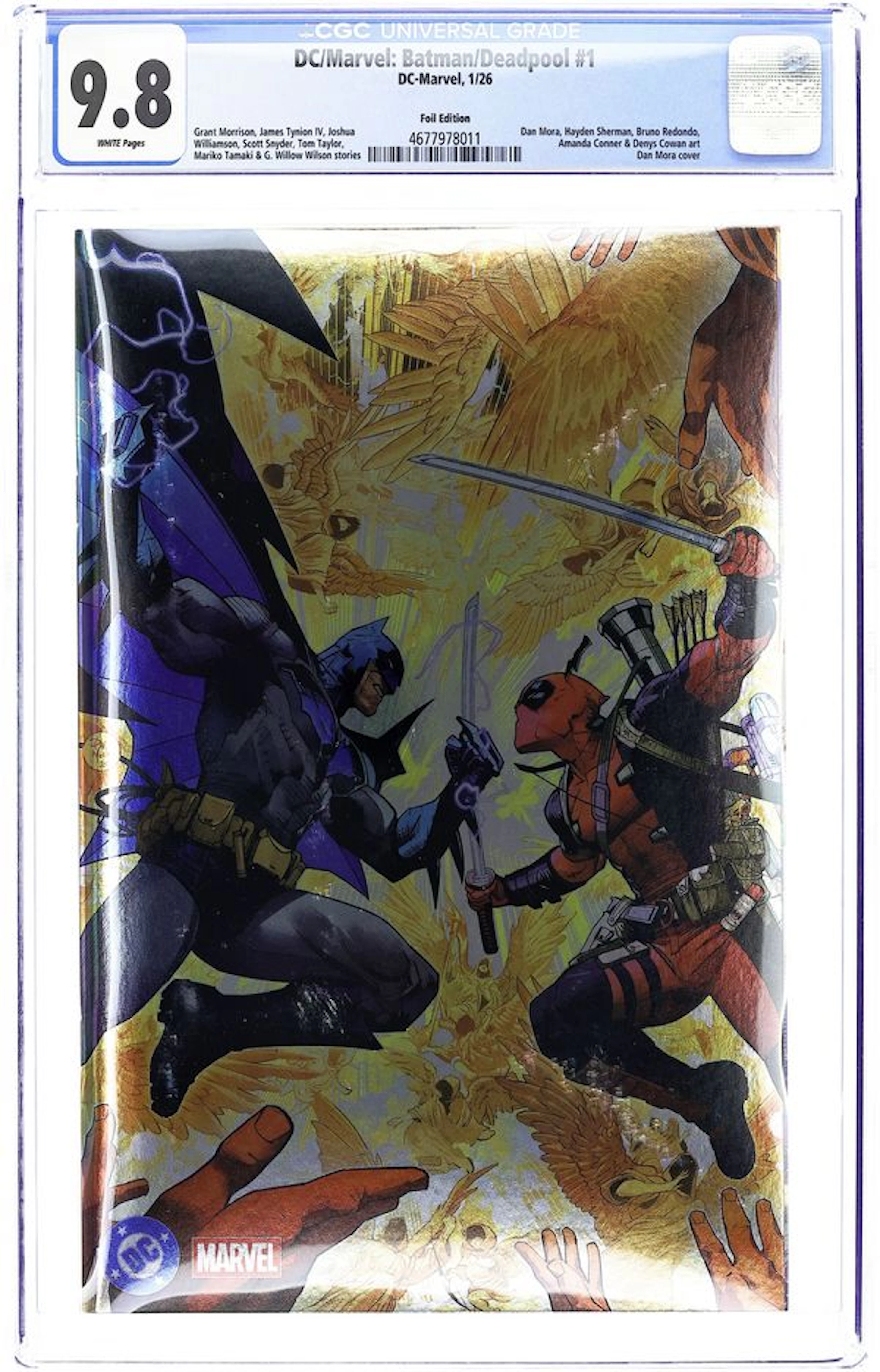 DC Marvel Batman Deadpool (2025 DC) 1T CGC 9.8