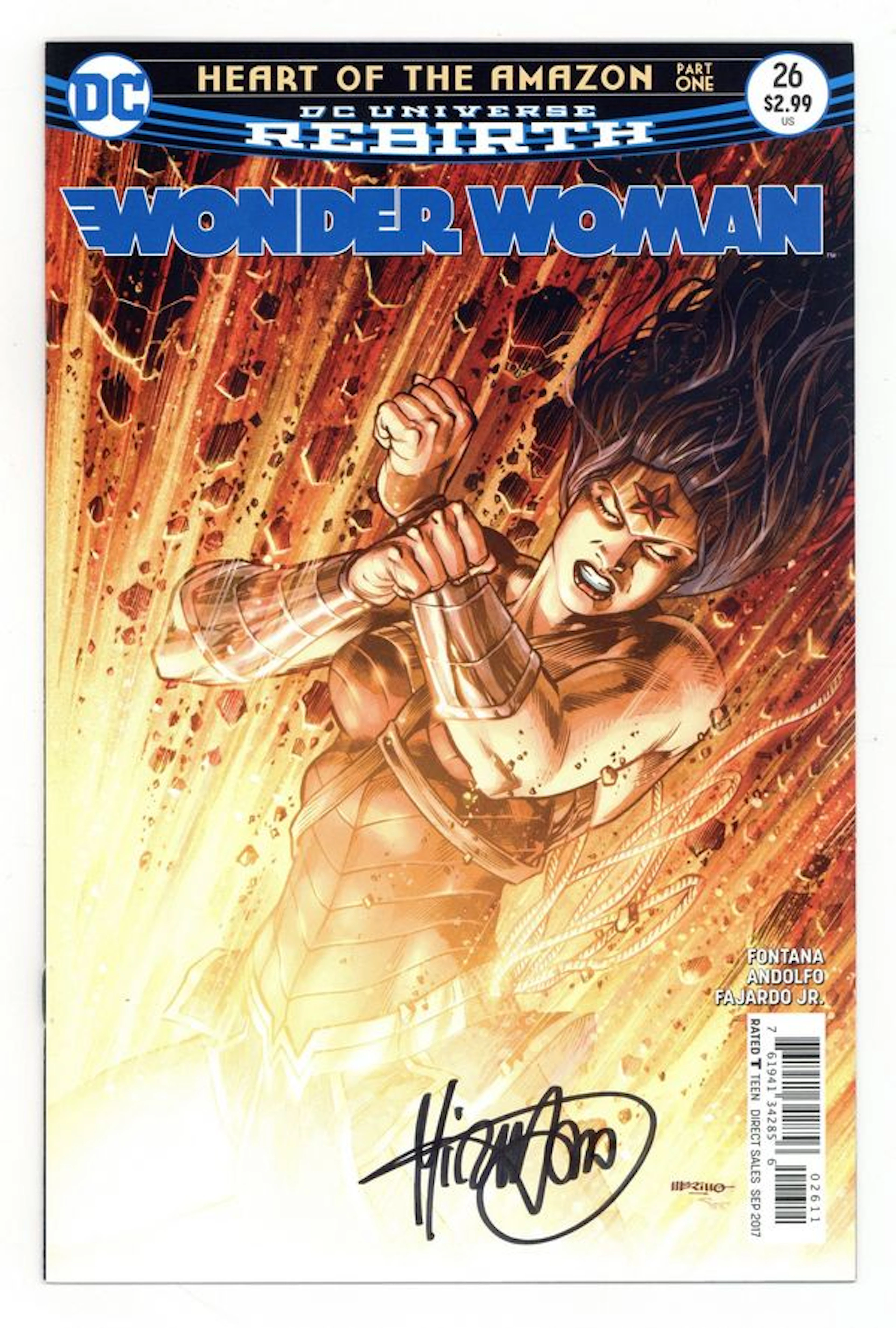 Wonder Woman (2016 5th Series) 26A VF+ 8.5