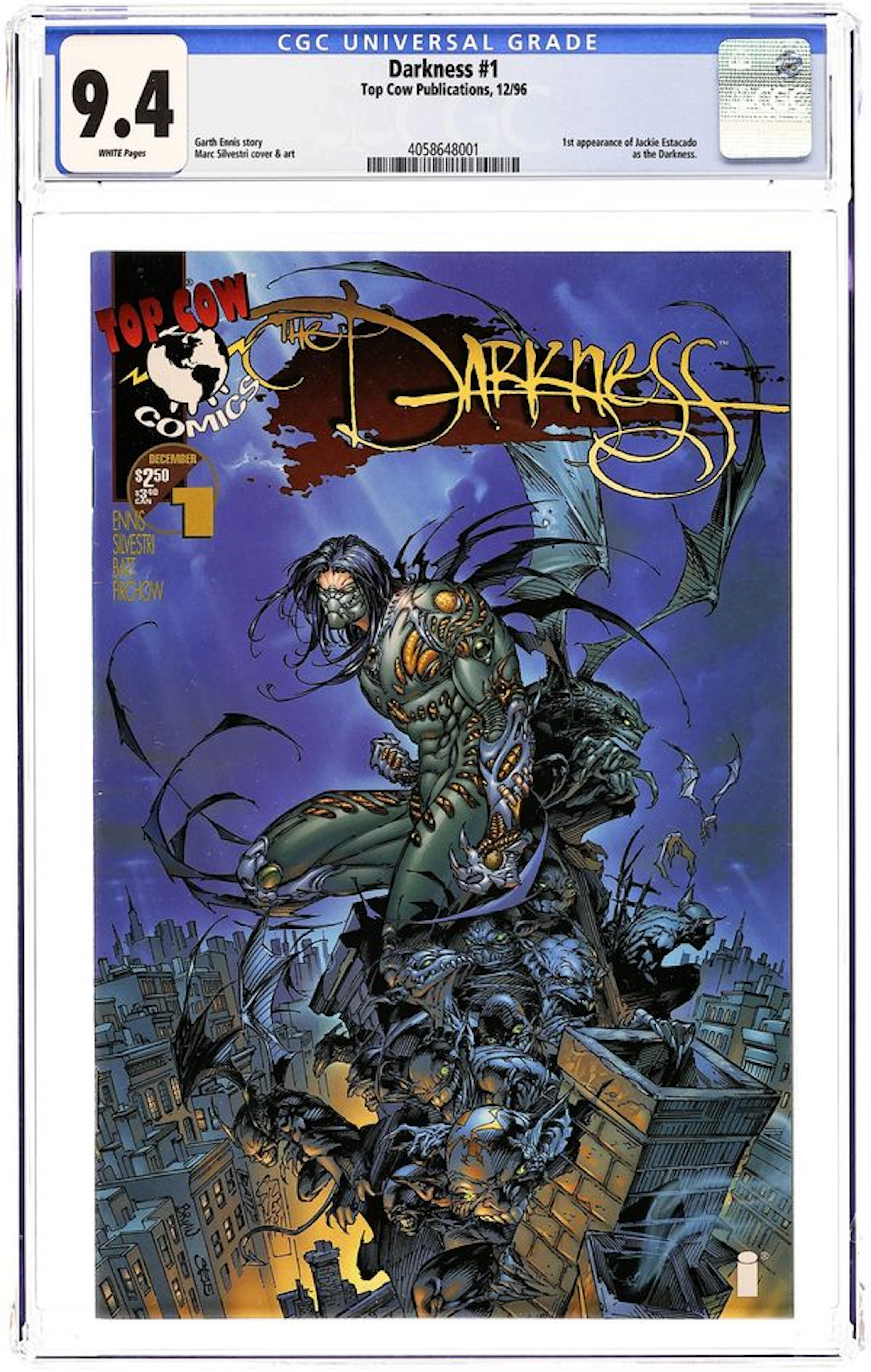 Darkness (1996 1st Series) 1A CGC 9.4