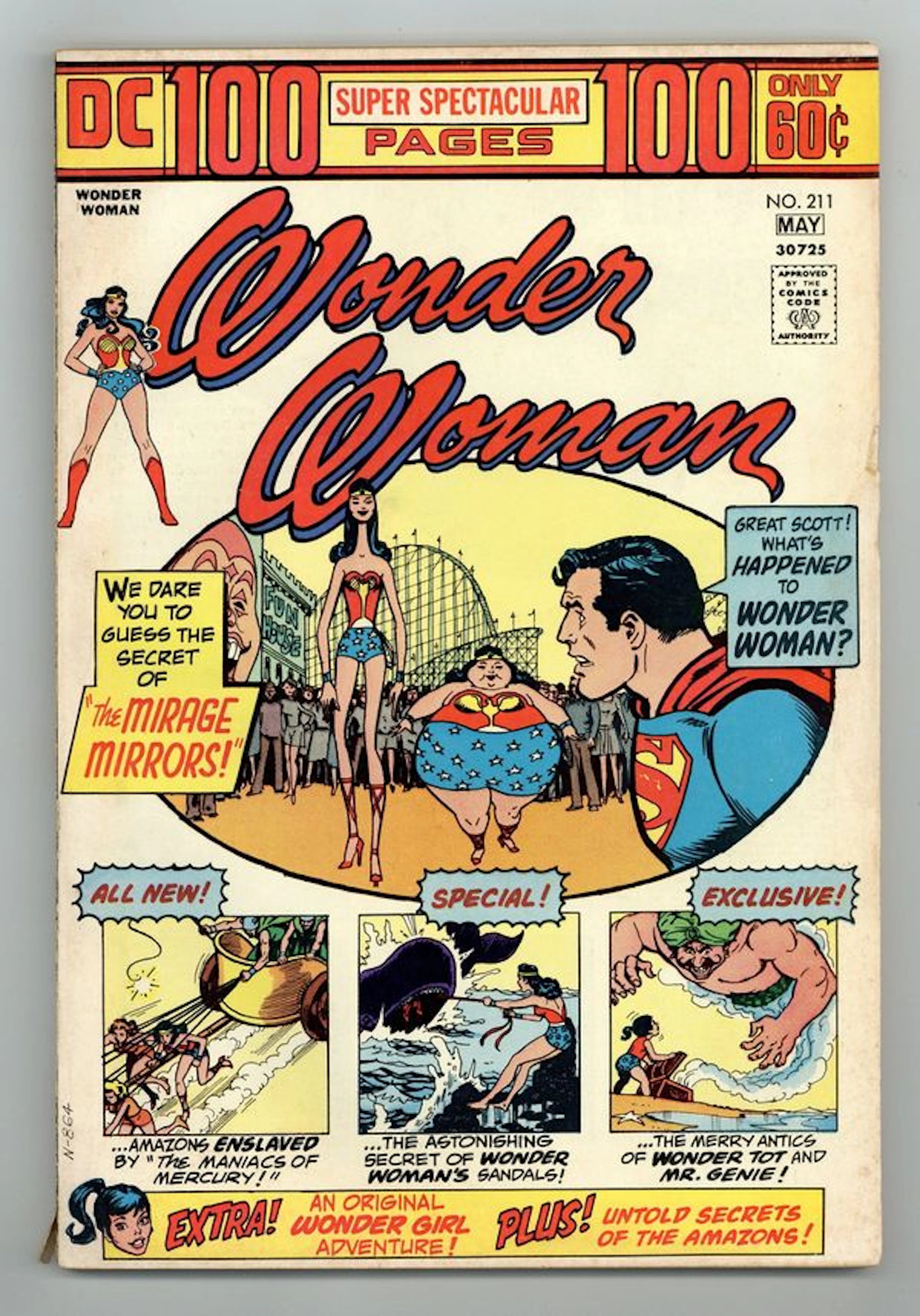 Wonder Woman (1942 1st Series DC) 211 GD/VG 3.0