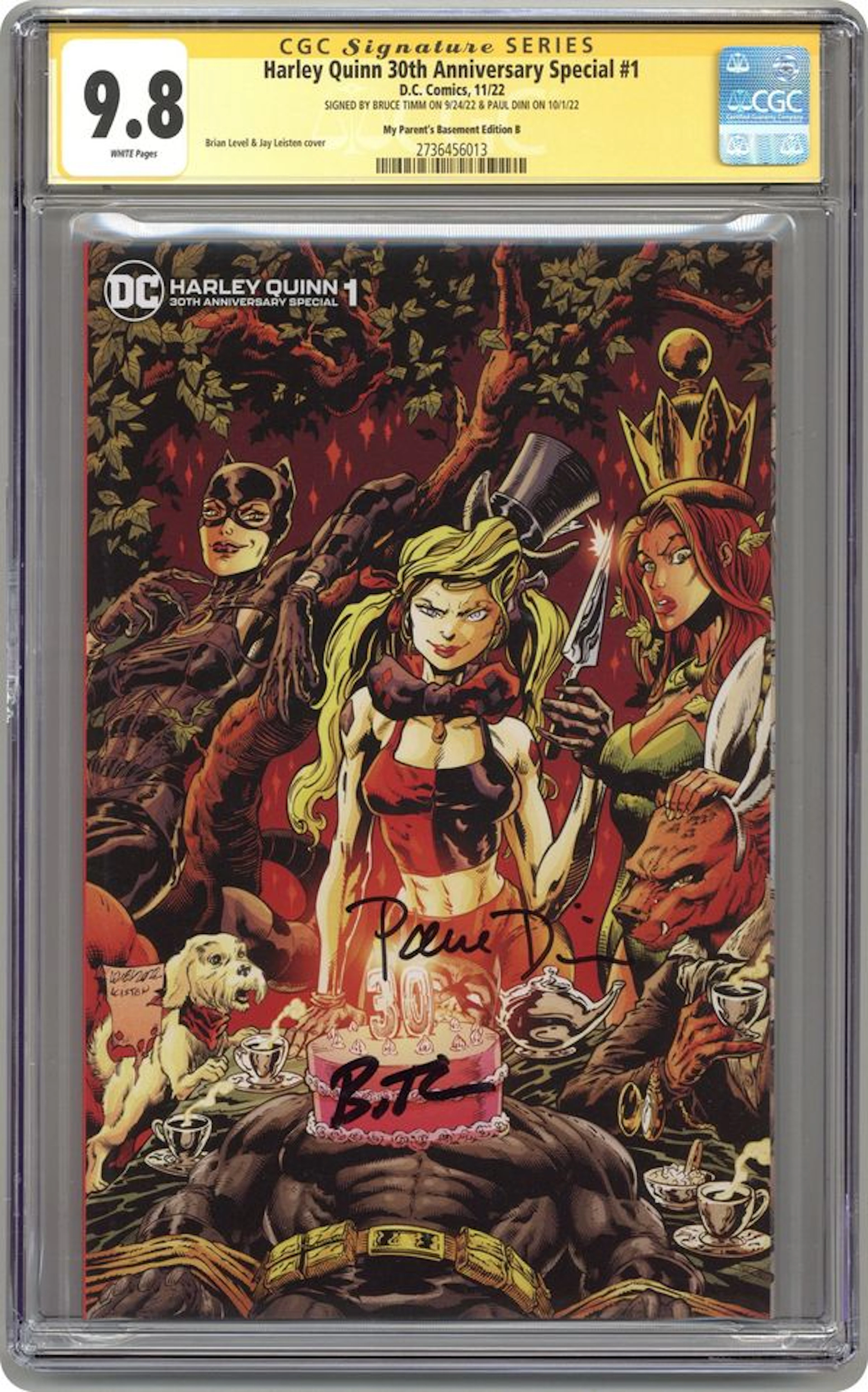 Harley Quinn 30th Anniversary Special (2022 DC) 1PARENTS.B CGC 9.8 SS Timm/Dini