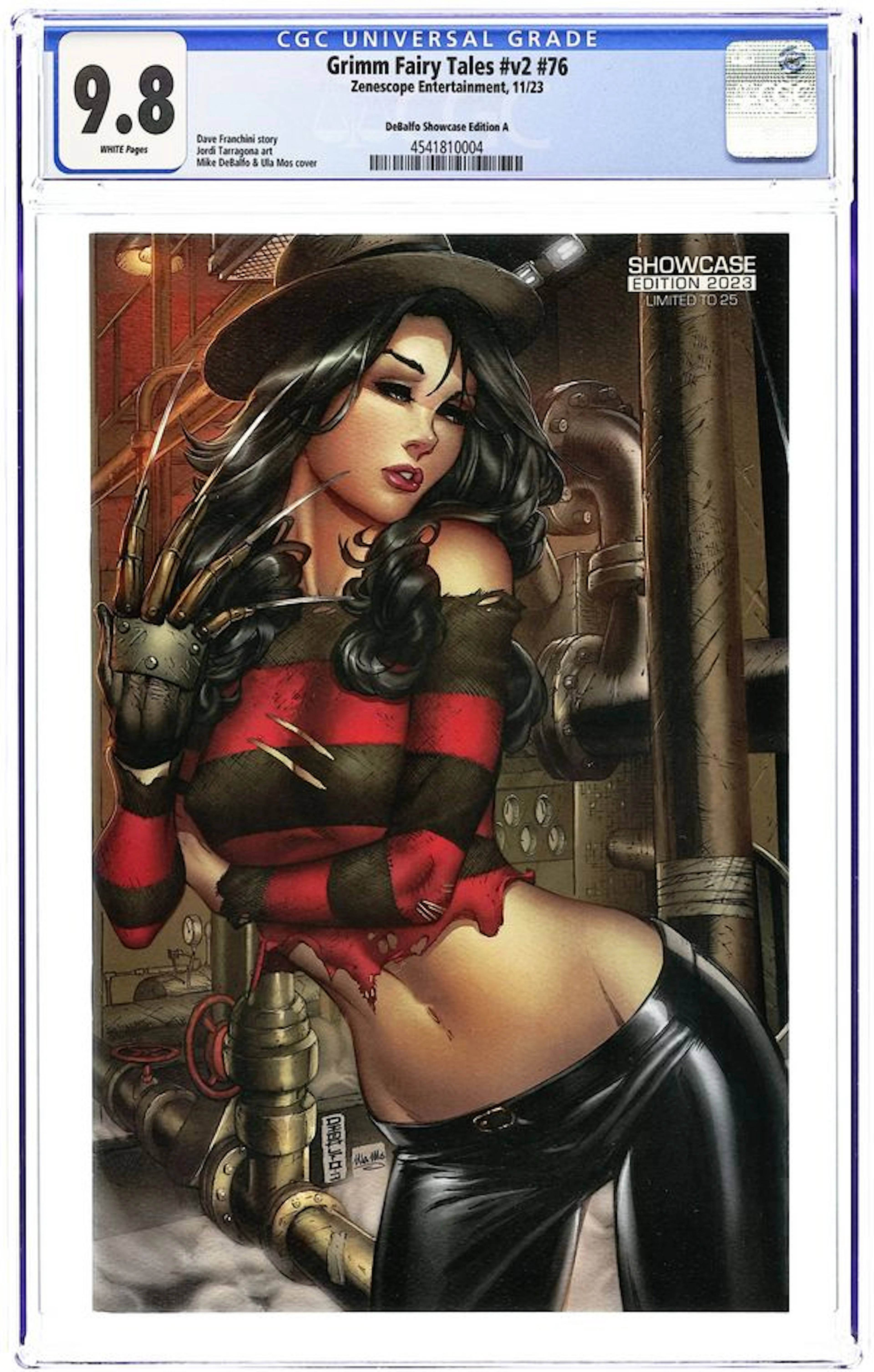 Grimm Fairy Tales (2016 2nd Series) 76SHOWCASE.DEBALFO.A CGC 9.8