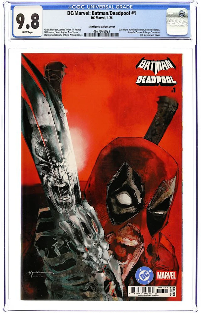 DC Marvel Batman Deadpool (2025 DC) 1Q CGC 9.8