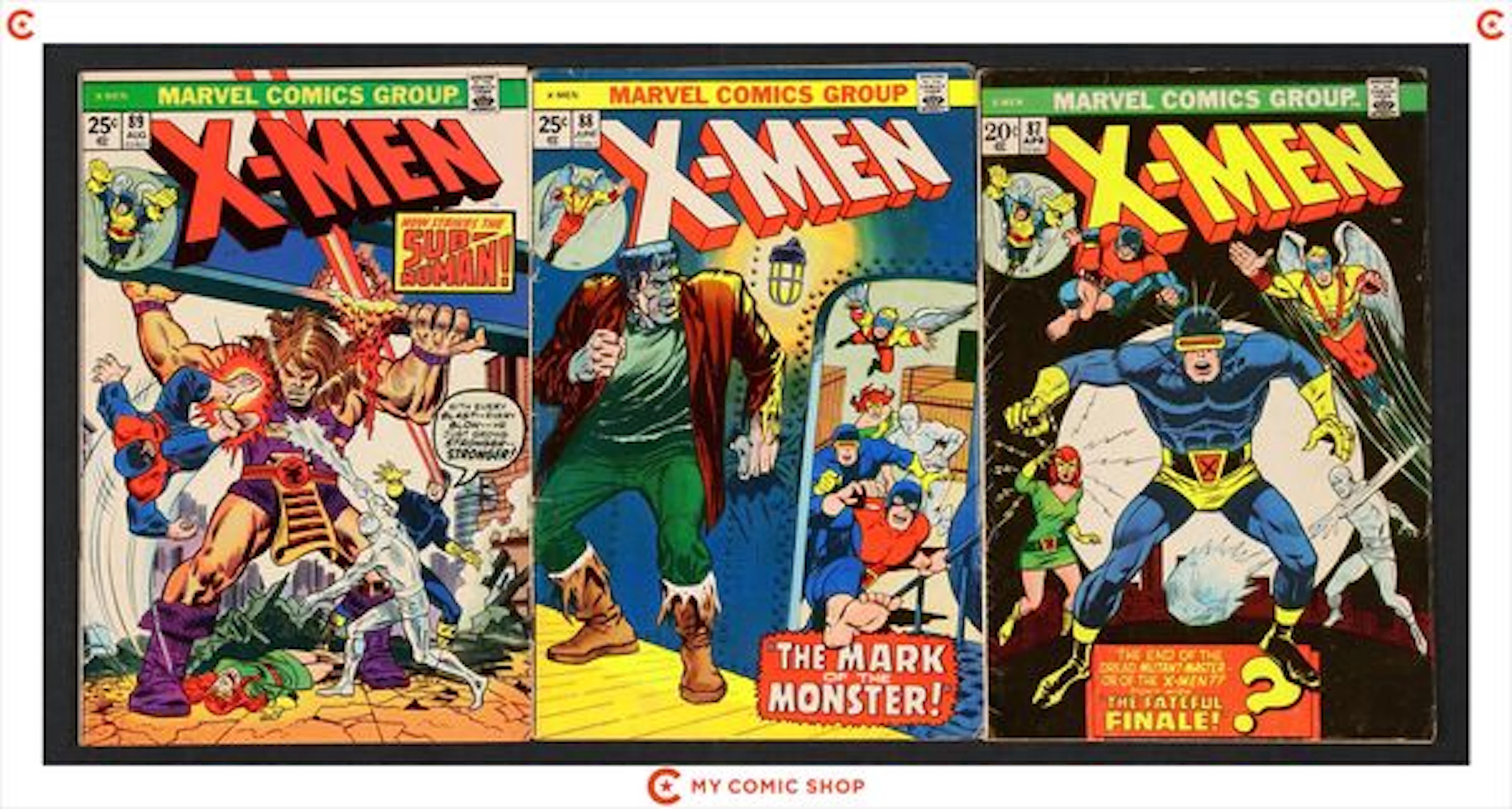 Uncanny X-Men Lot of 3