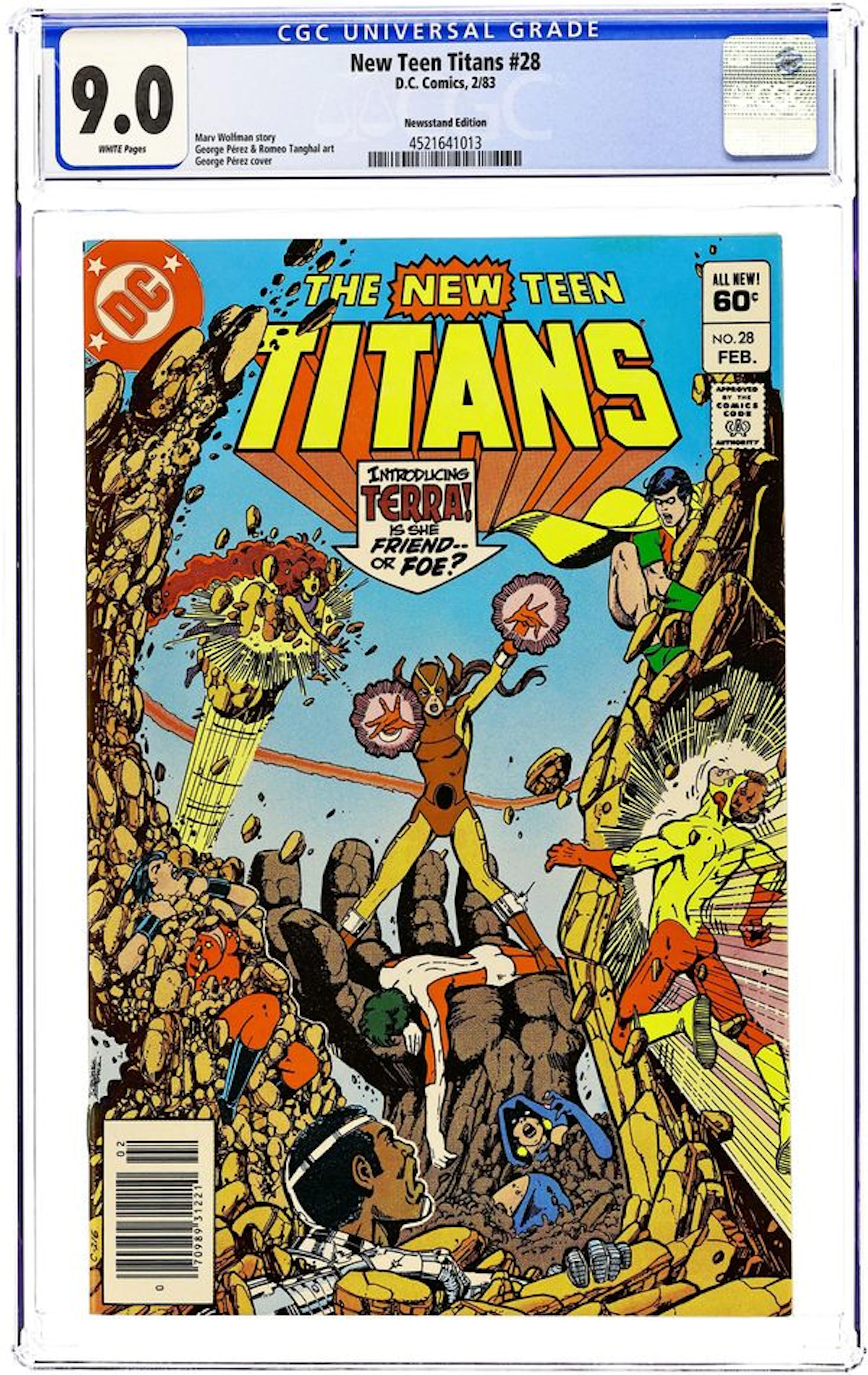 New Teen Titans (1980) (Tales of ...) 28N CGC 9.0