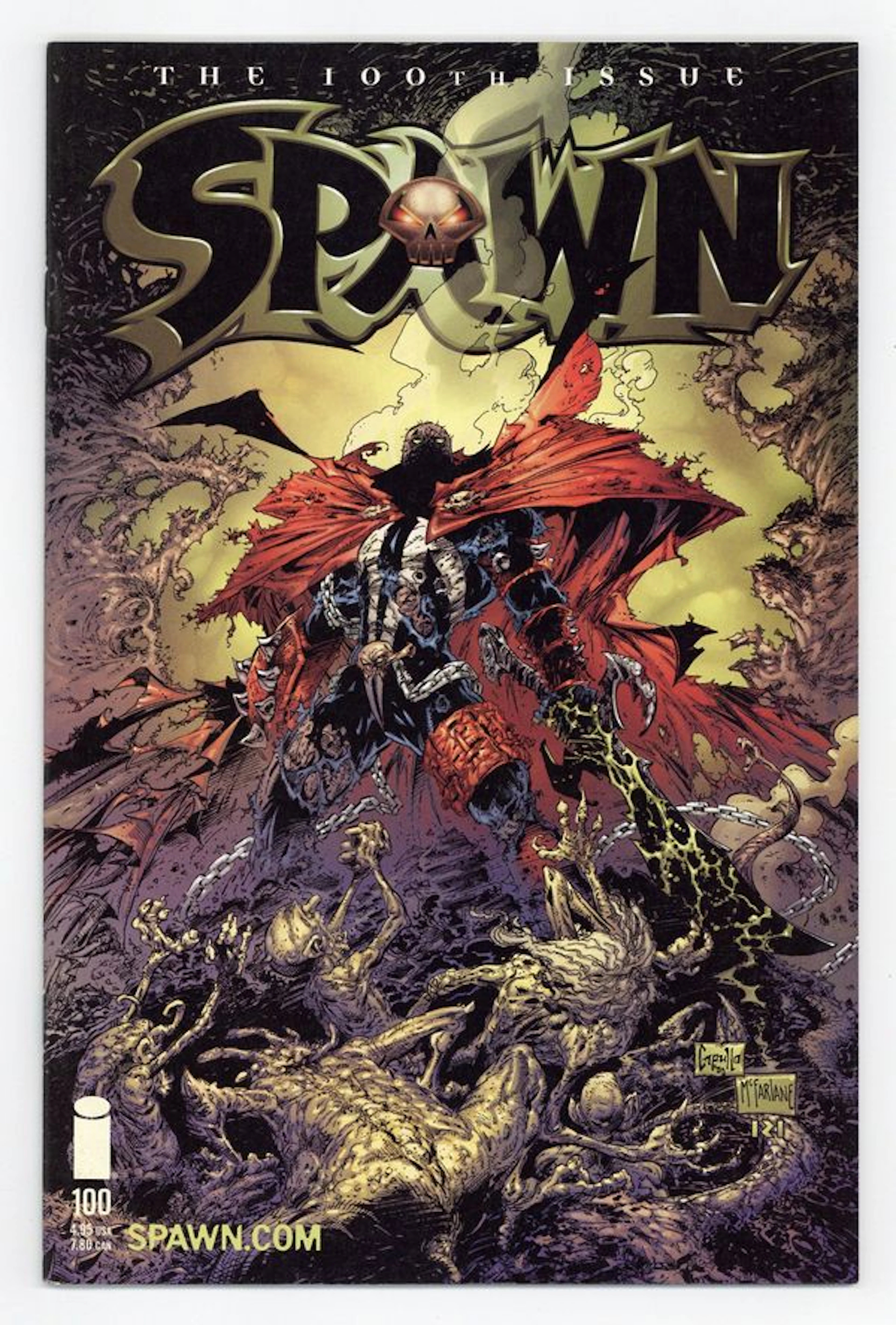 Spawn (1992 Image) 100F VF 8.0