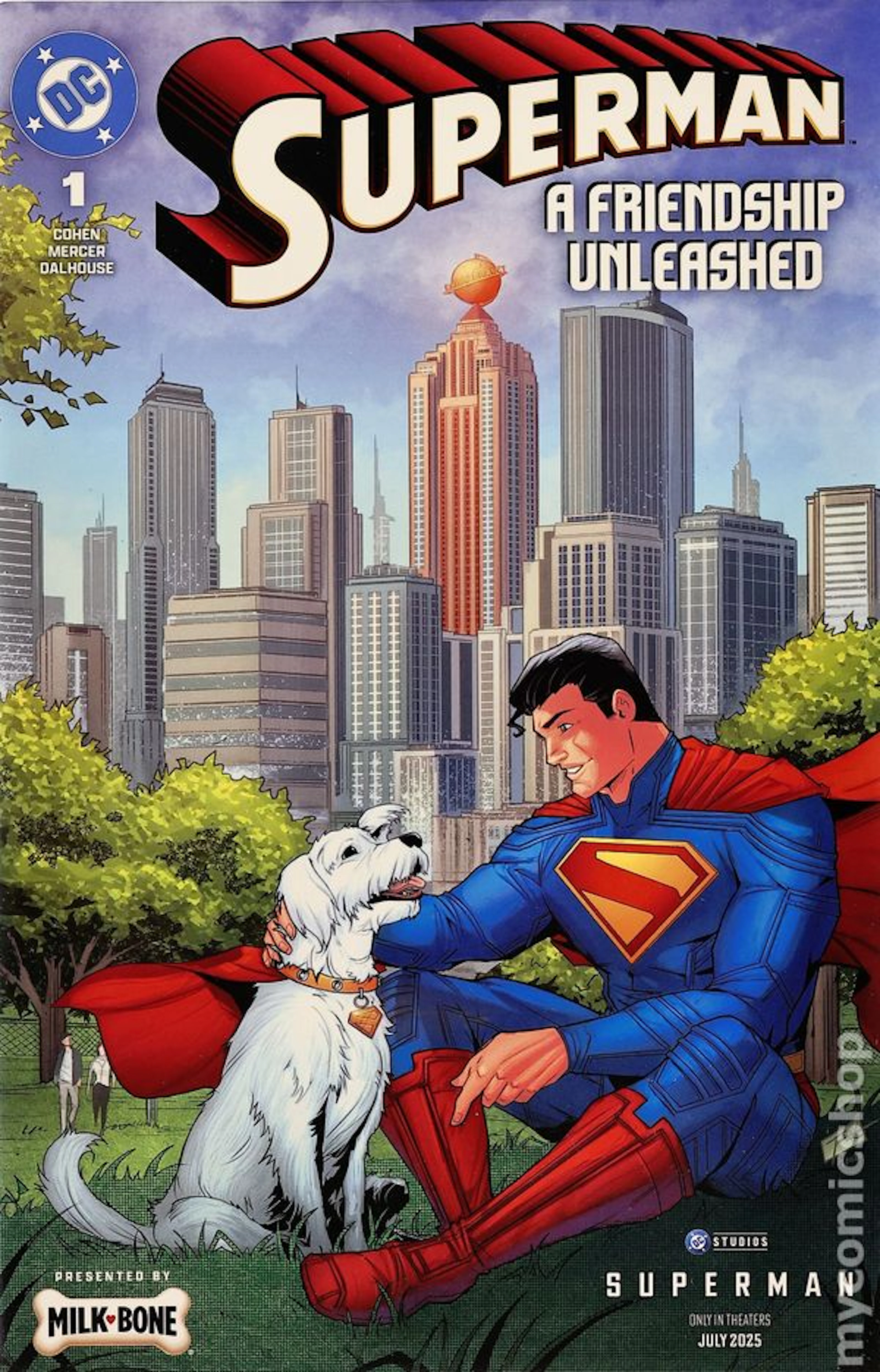 Superman A Friendship Unleashed Milk-Bone Custom Comic (2025 DC) 1 VF 8.0