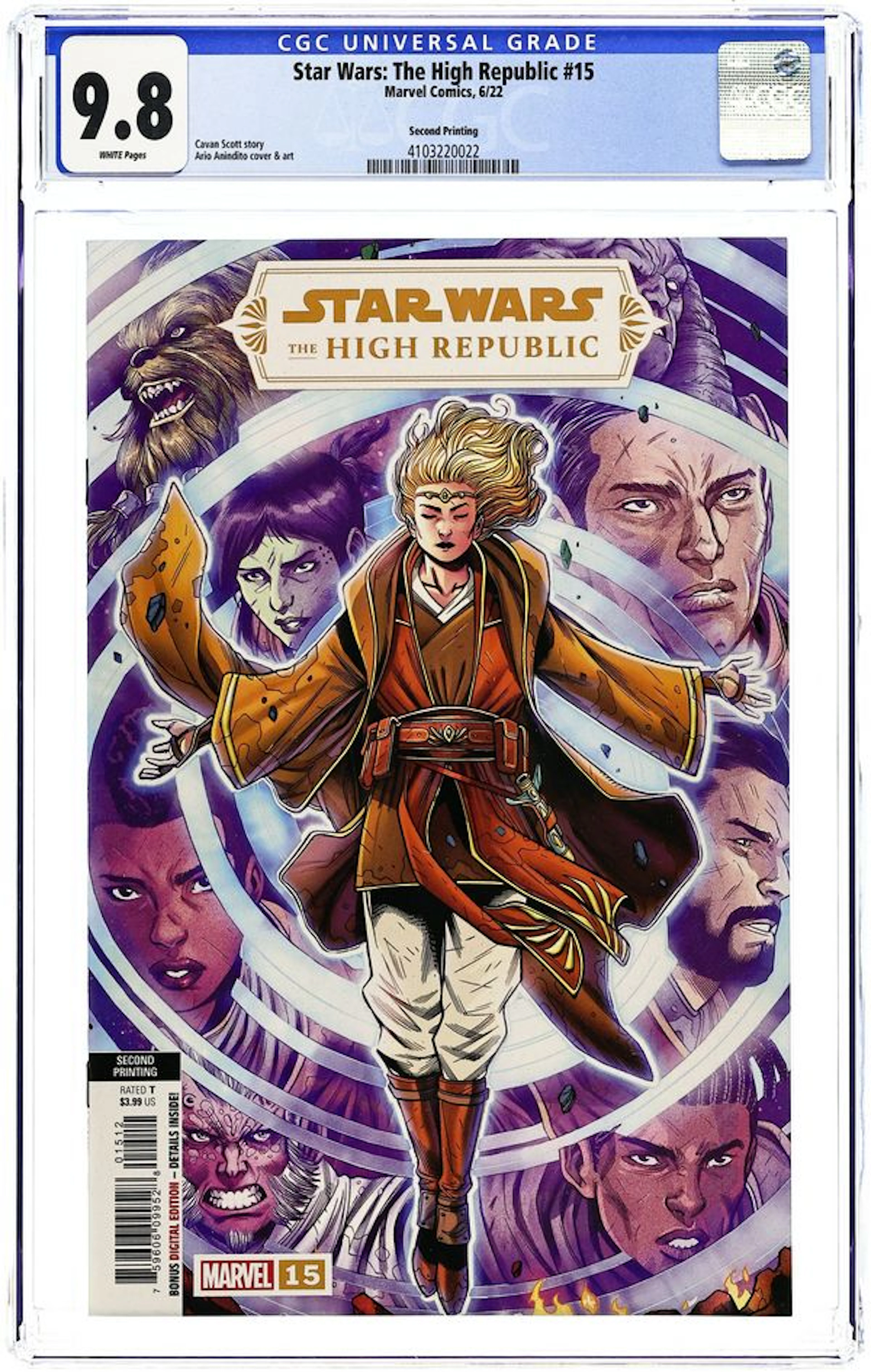 Star Wars The High Republic (2021 Marvel) 15D CGC 9.8