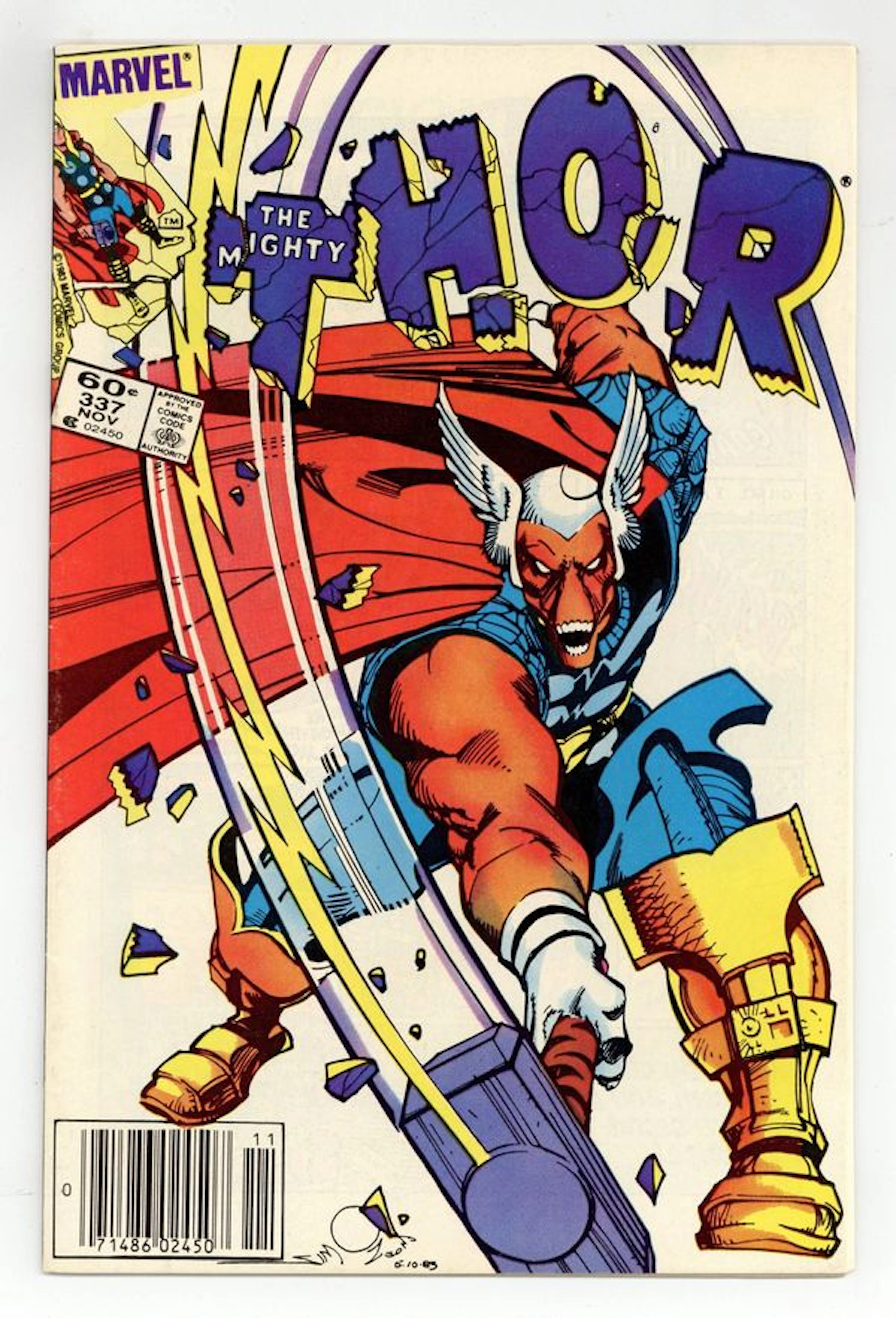 Thor (1962 Marvel 1st Series Journey Into Mystery) 337N FN/VF 7.0