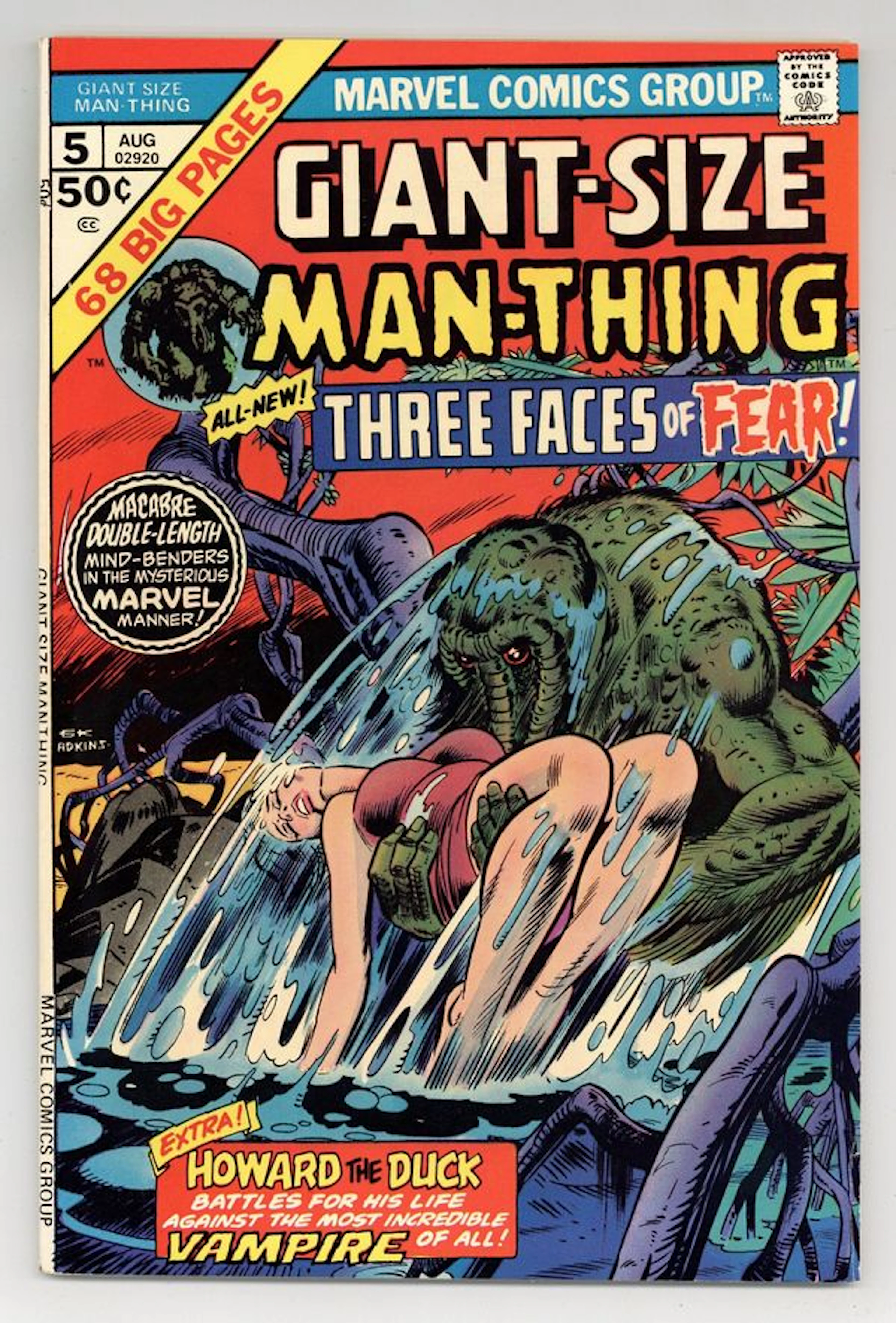 Giant Size Man-Thing (1974) 5 FN/VF 7.0